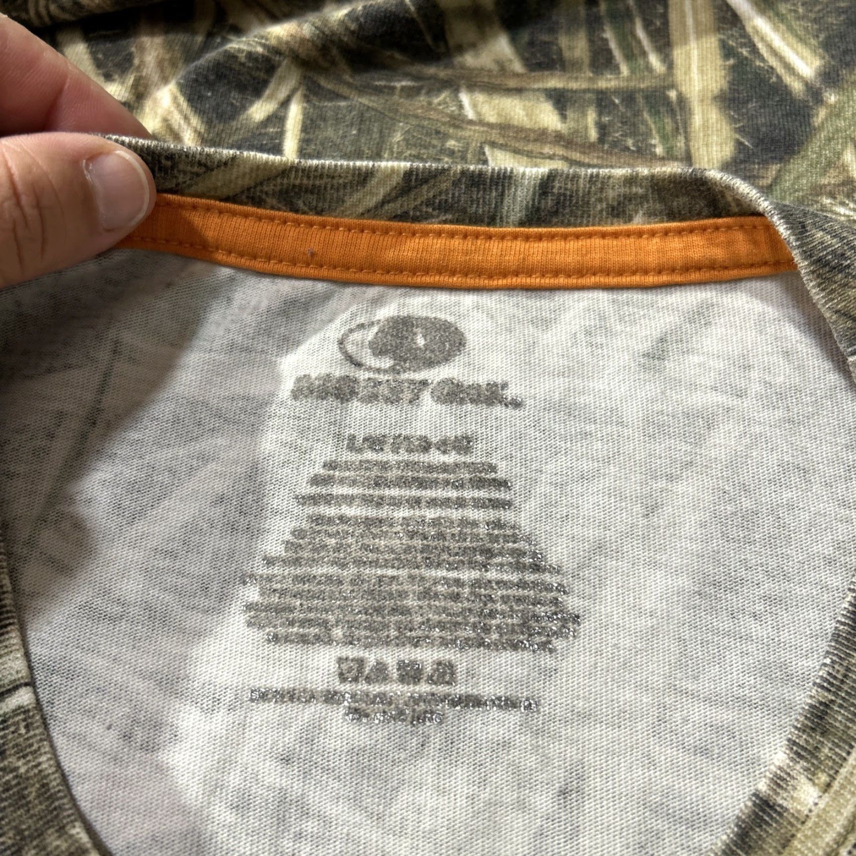 Vintage Mossy Oak Shadow Grass Blades Camo T-Shirt Mens Large Hunting Long-Sleeve Size US L / EU 52-54 / 3 - 7 Thumbnail