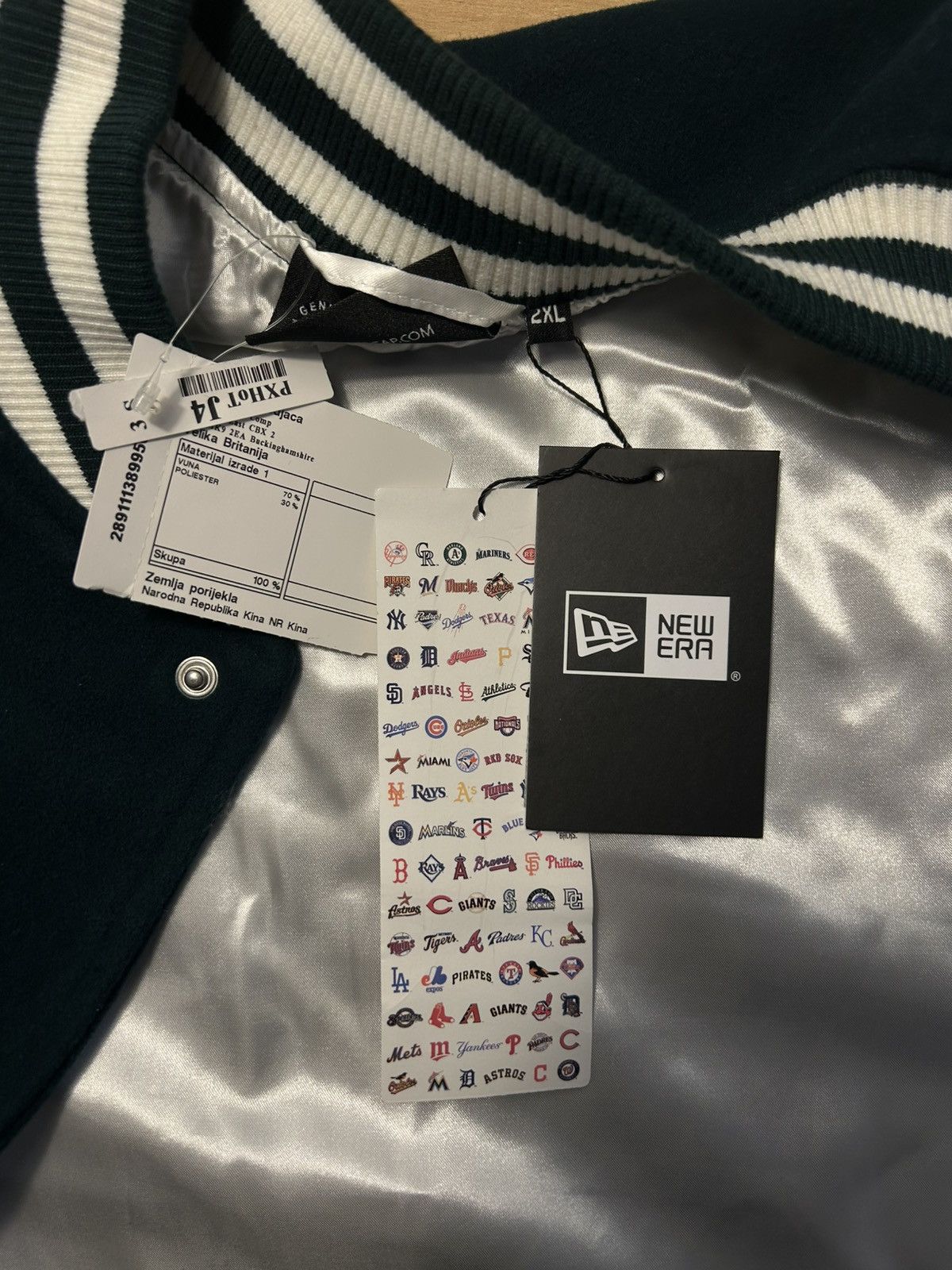 New Era New era heritage vasity jacket oakath Size US XXL / EU 58 / 5 - 7 Thumbnail
