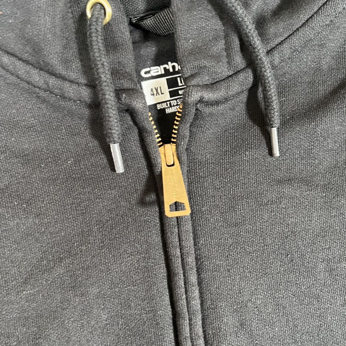 Carhartt Carhartt sz 4XL Black Full Zip Hoodie Sweatshirt Original Size US XXL / EU 58 / 5 - 3 Thumbnail