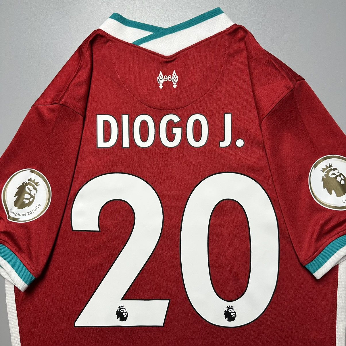 Vintage LIVERPOOL NIKE 2020/2021 FOOTBALL HOME JERSEY #20 DIOGO JOTA Size US M / EU 48-50 / 2 - 9 Thumbnail