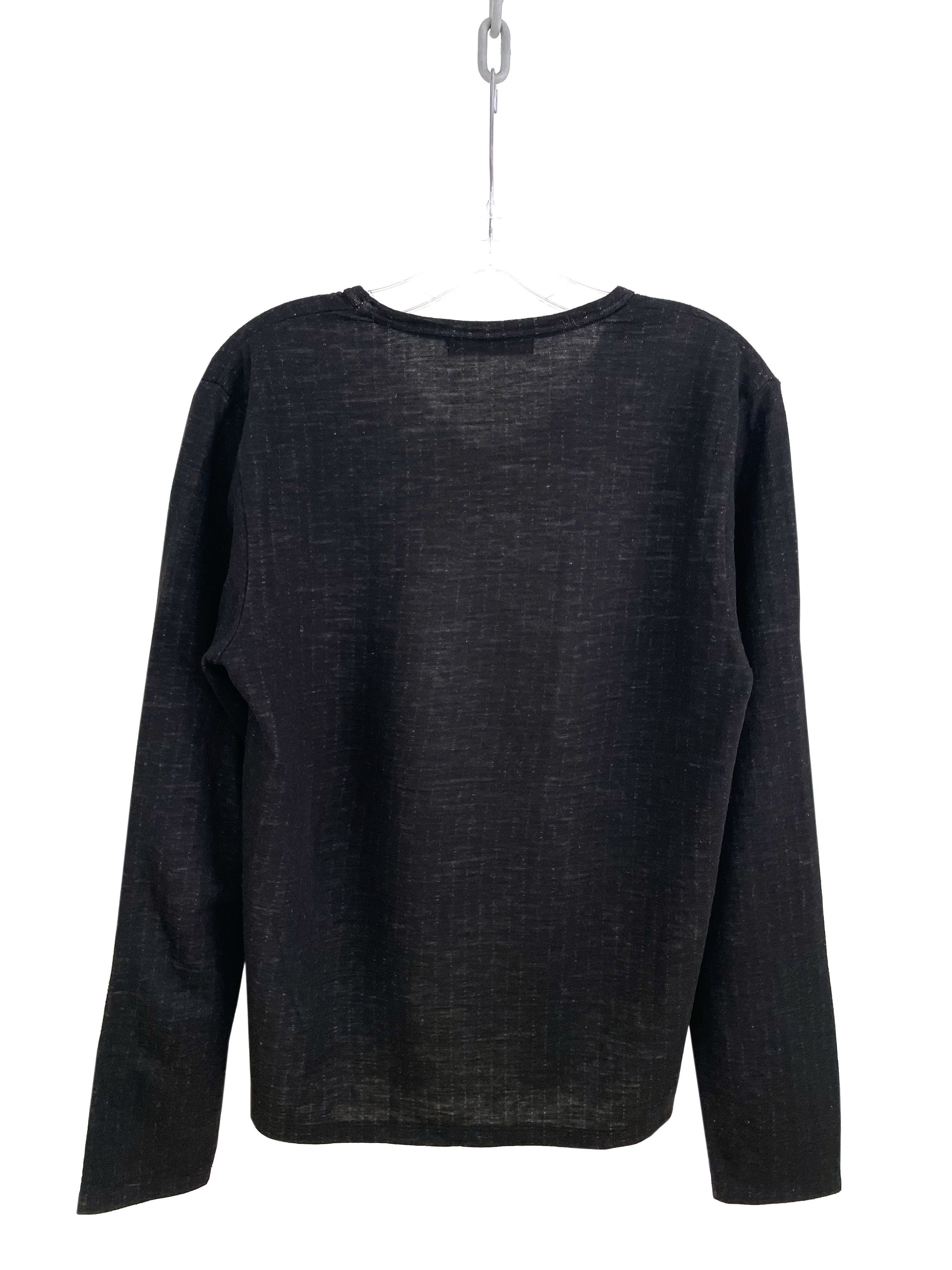 Yohji Yamamoto AAR Pinstripe Sweater Size US M / EU 48-50 / 2 - 6 Thumbnail