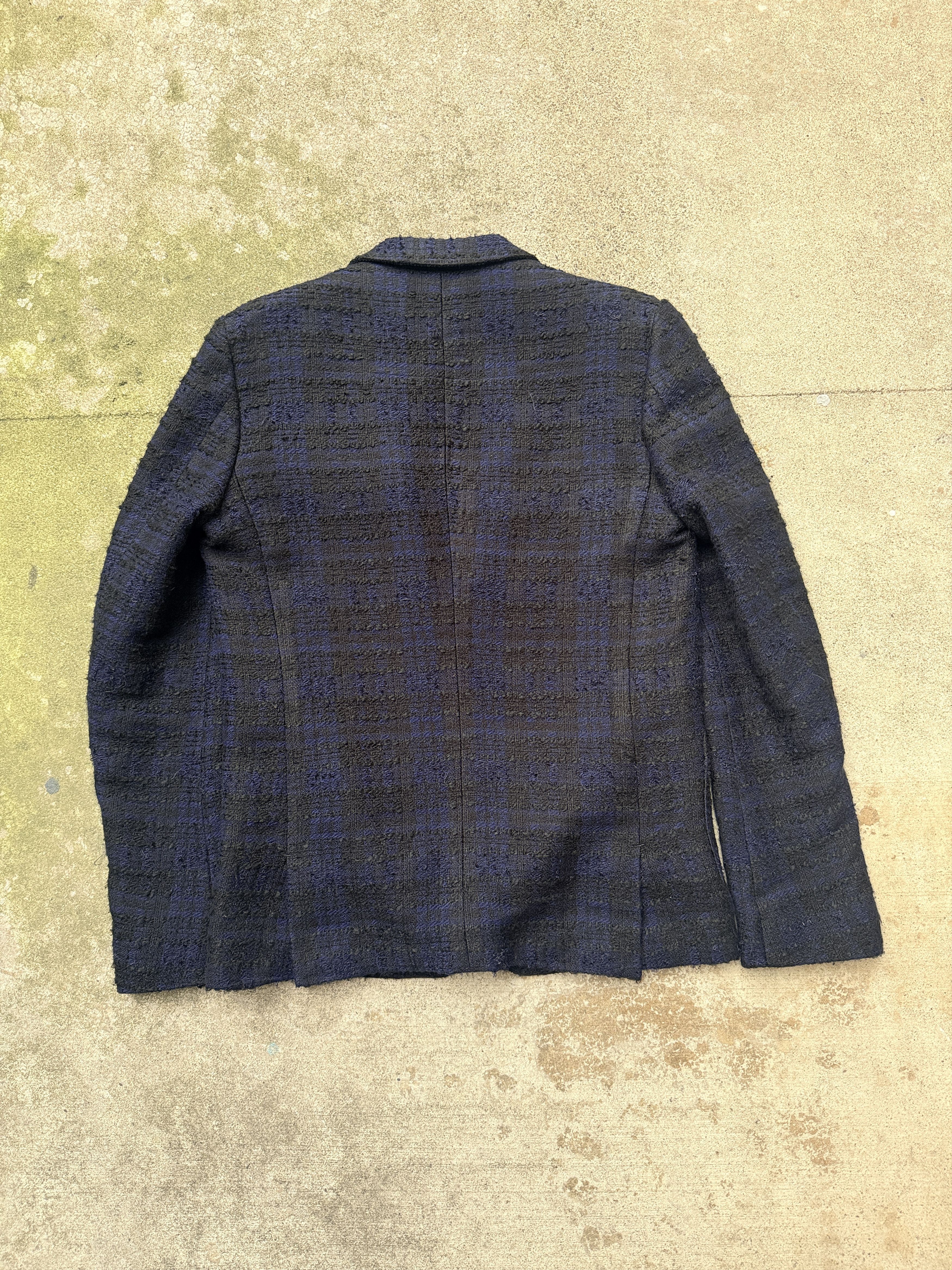 Givenchy givenchy riccardo tisci wool blazer blue black plaid jacket Size 50R - 6 Thumbnail