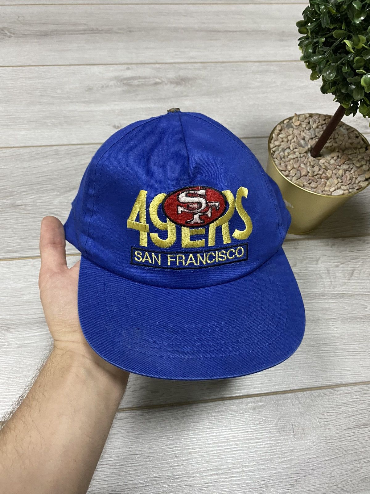 NFL 49ers San Francisco vintage embro big logo cap Size ONE SIZE - 1 Thumbnail