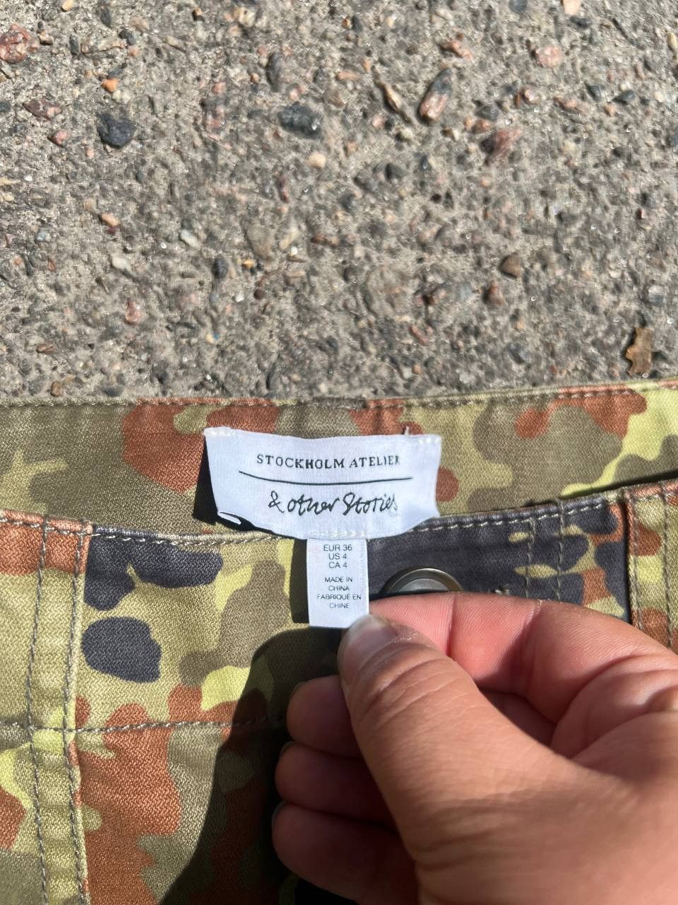 Other Military Y2k Camo Bunderswehr Pants Size 26" / US 2 / IT 38 - 4 Thumbnail