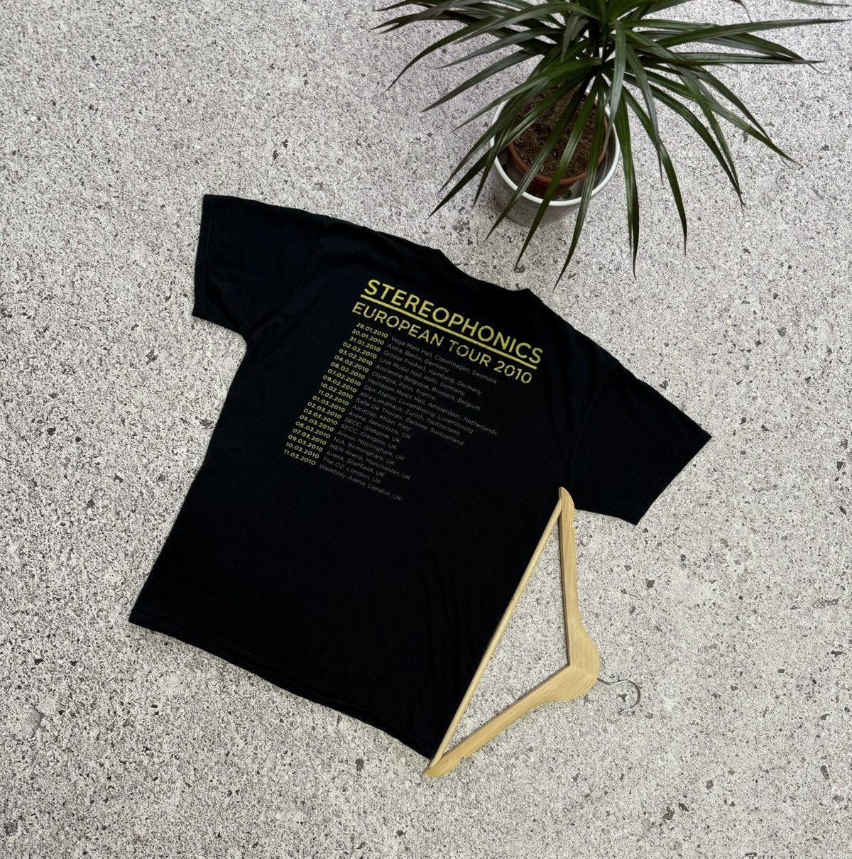 Band Tees × Vintage Vintage Stereophonics European Tour 2010 Rock Band T-Shirt Size US L / EU 52-54 / 3 - 2 Thumbnail