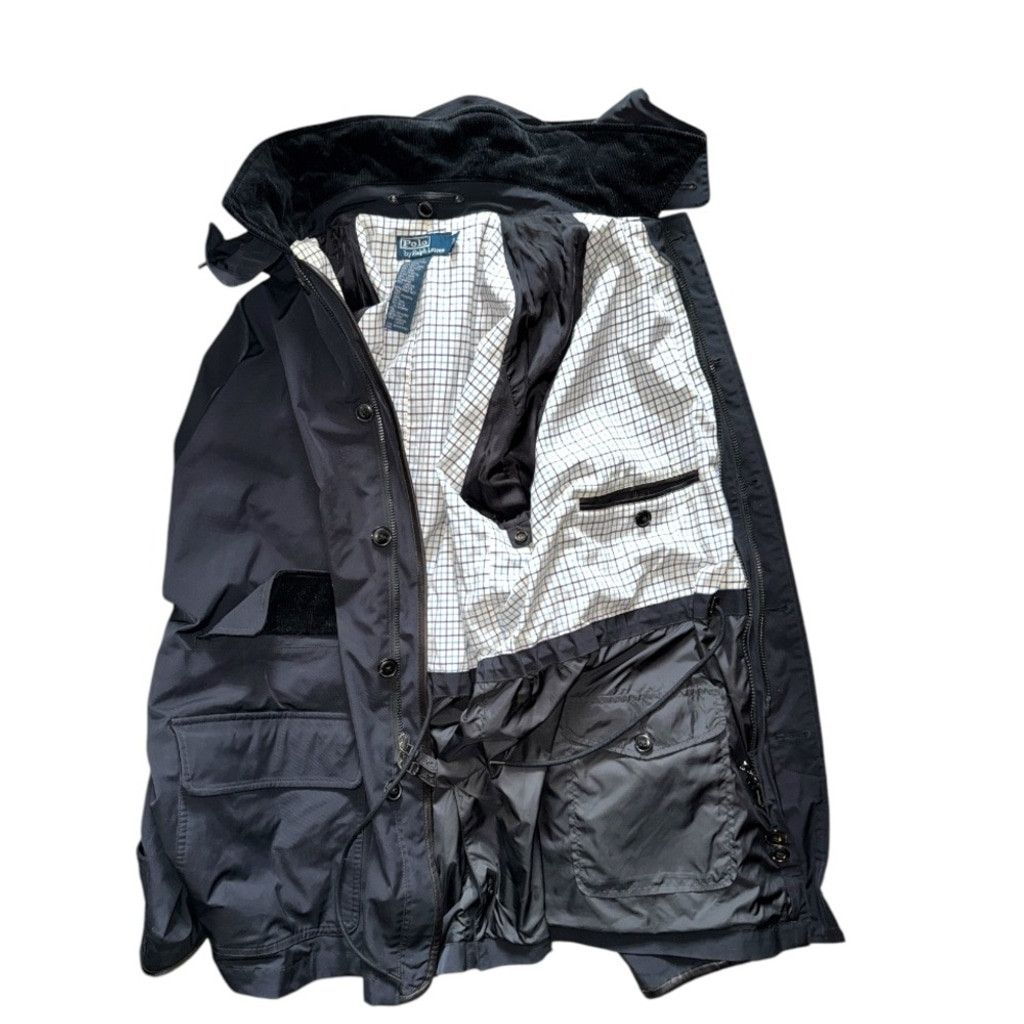 Polo Ralph Lauren Polo by Ralph Lauren Black Jacket with Detachable hood Size US L / EU 52-54 / 3 - 4 Thumbnail