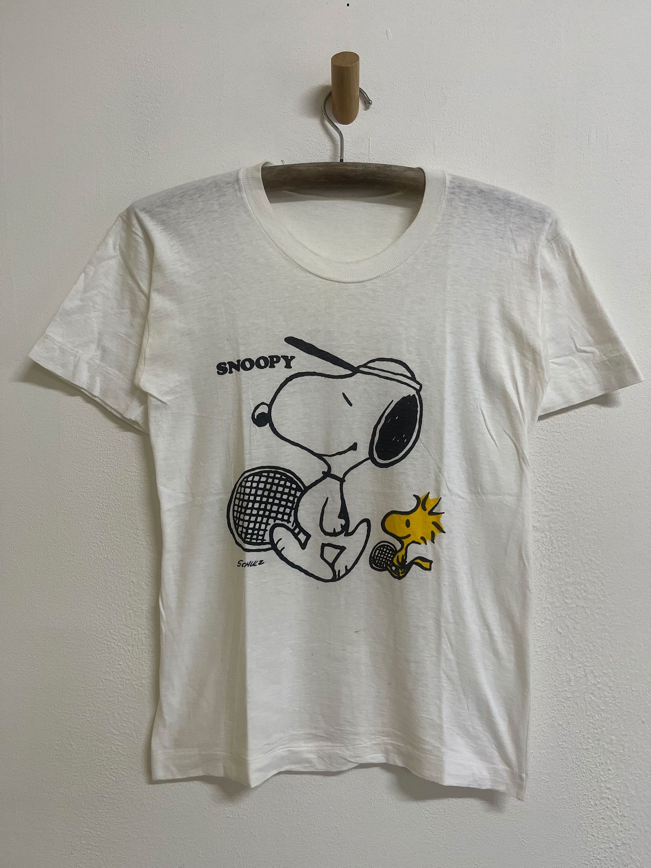 Sci-Fi Fantasy Vintage Snoopy Tennis Schulz Peanuts Size US L / EU 52-54 / 3 - 1 Thumbnail