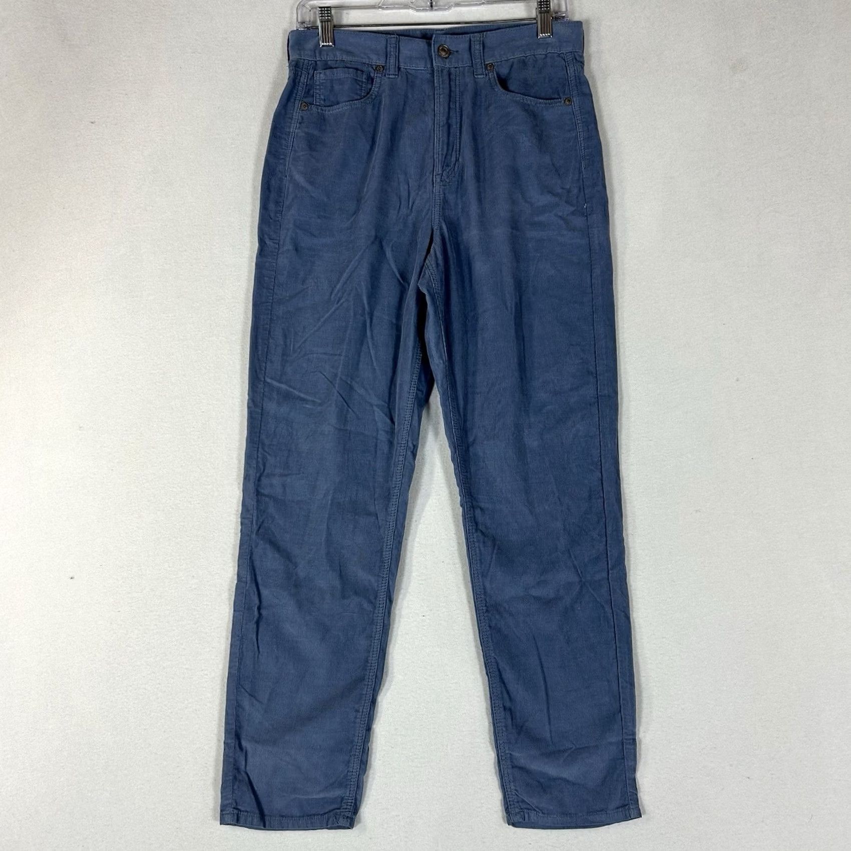 American Eagle Outfitters American Eagle Outfitters Mom Jeans Corduroy 4 Blue High Rise High Waisted Jeans Womens NWT Vintage: No Size 27" / US 4 / IT 40 - 2 Thumbnail