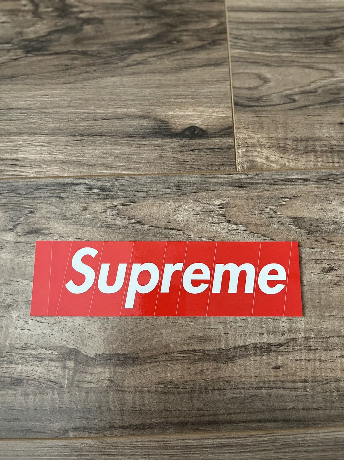 Supreme Supreme Perforated/Cut Red Box Logo Sticker Size ONE SIZE - 1 Thumbnail