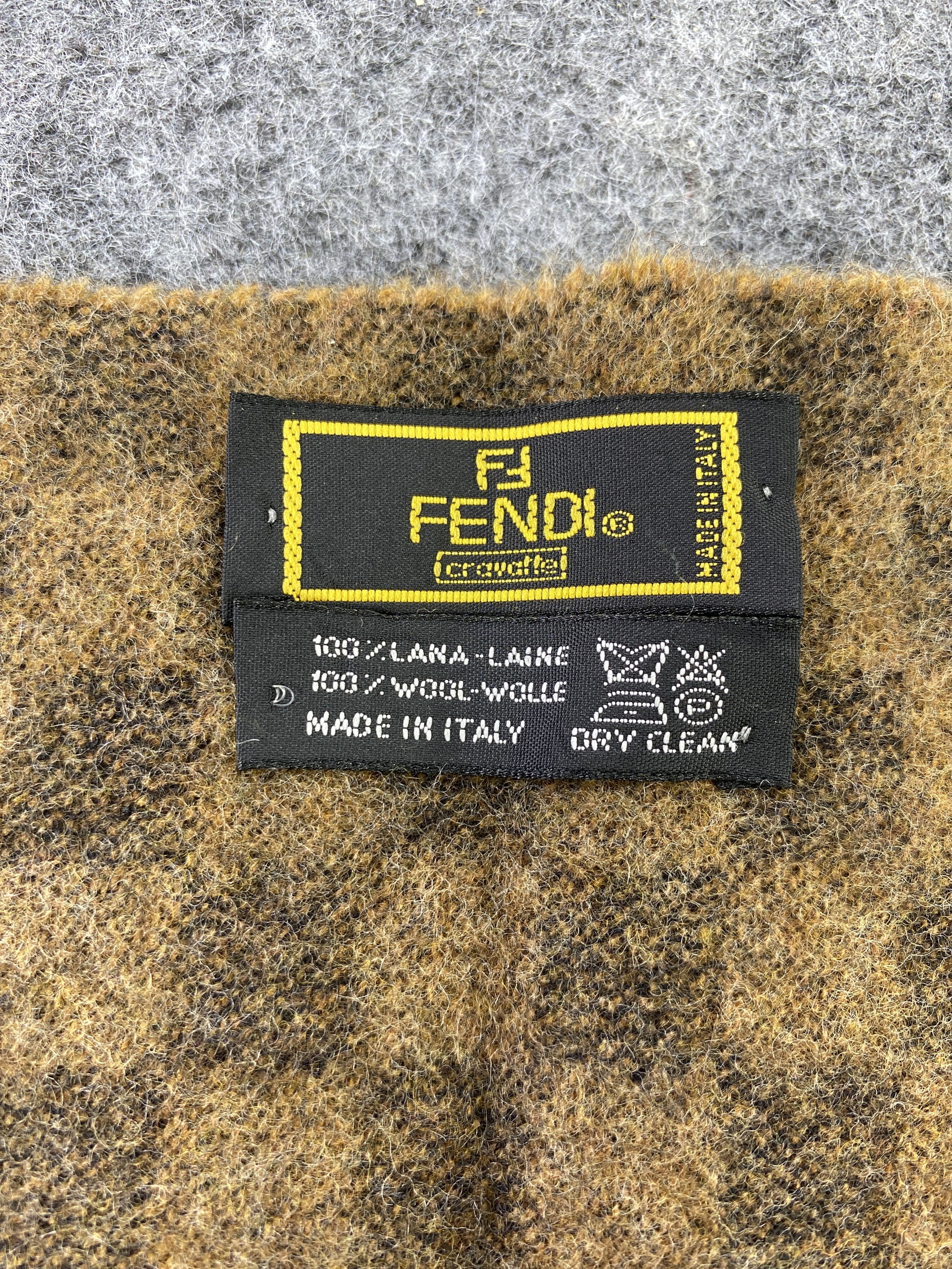 Fendi Vintage Fendi Scarf/Muffler/Neckwear-T417 Size ONE SIZE - 6 Thumbnail