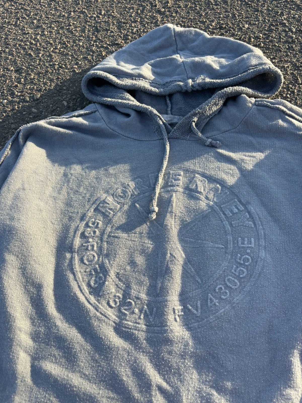 Vintage Vintage patchwork y2k japanese 3D logo avantgarde hoodie Size M / US 6-8 / IT 42-44 - 3 Thumbnail