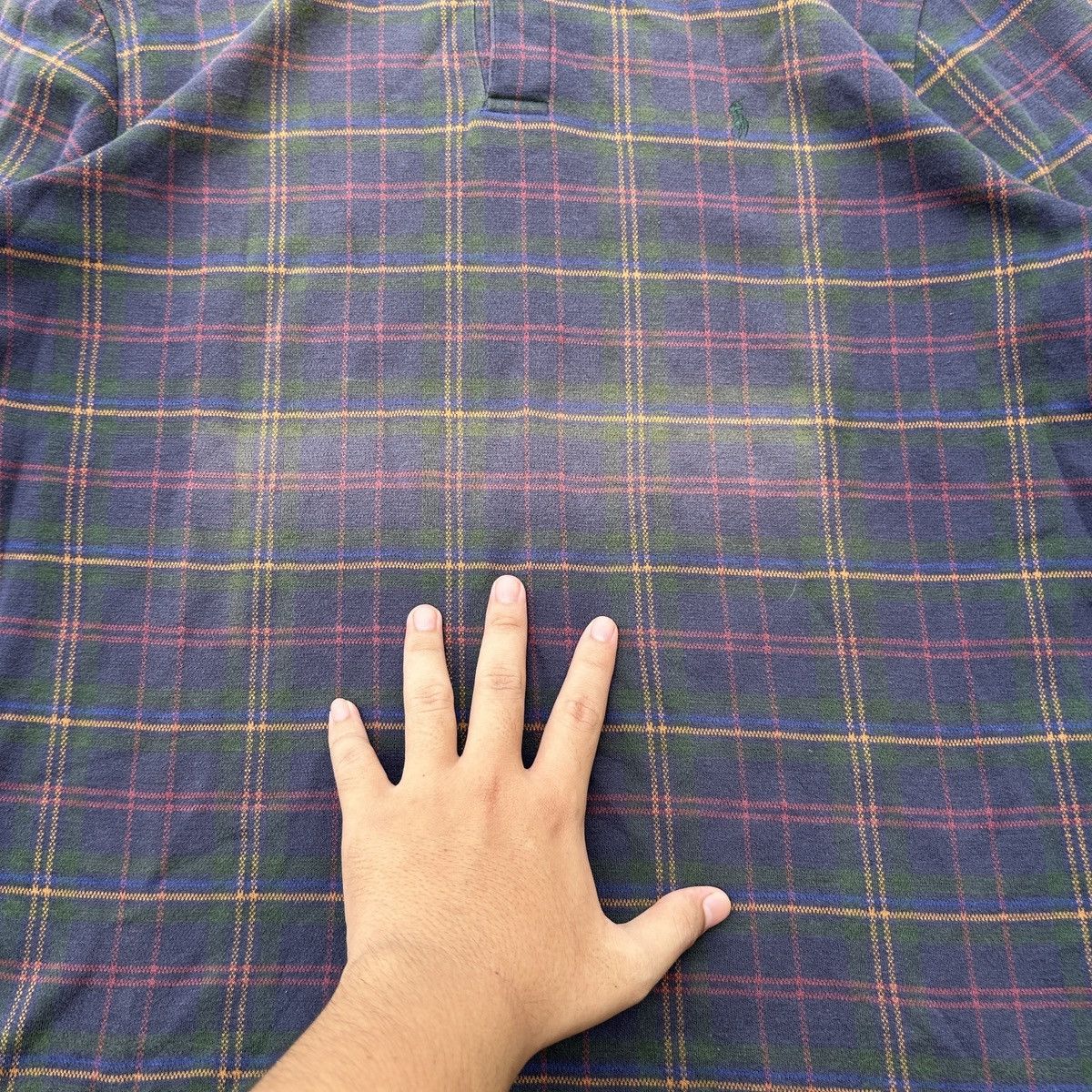 Polo Ralph Lauren Vintage Polo Ralph Lauren Plaid Flannel Shirt Sunfadded Size US S / EU 44-46 / 1 - 4 Thumbnail