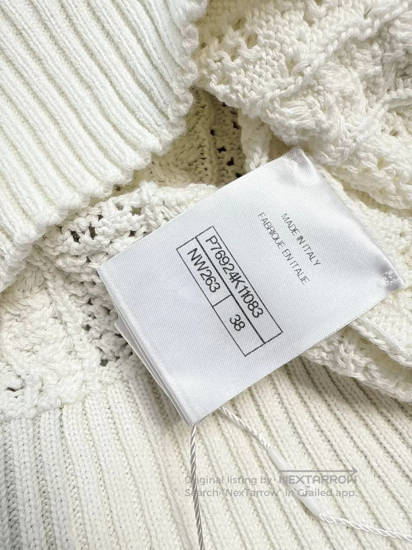 Chanel coco beach white knit top by chanel. Size US M / EU 48-50 / 2 - 5 Thumbnail
