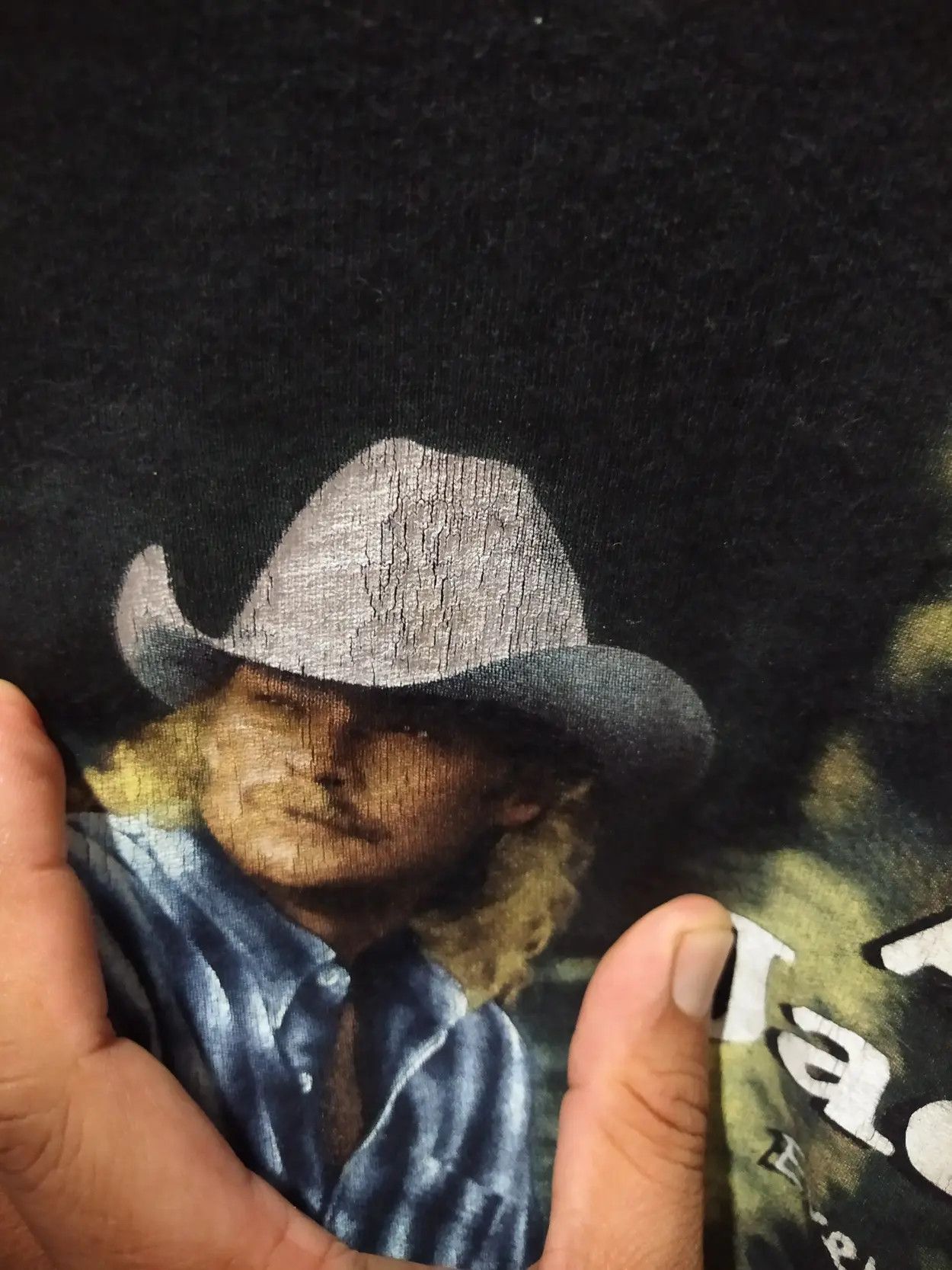 Band Tees Alan Jackson 1996 "Everything I Love" Tennessee River Gold Size US L / EU 52-54 / 3 - 8 Thumbnail