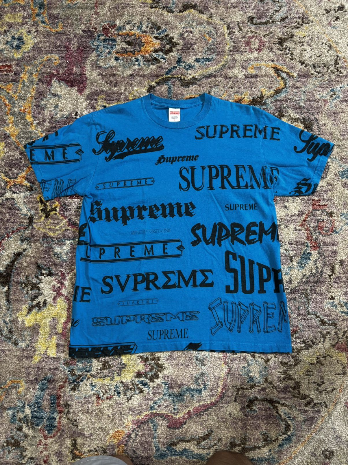 Supreme Supreme Multi Logo Tee Size US M / EU 48-50 / 2 - 1 Thumbnail