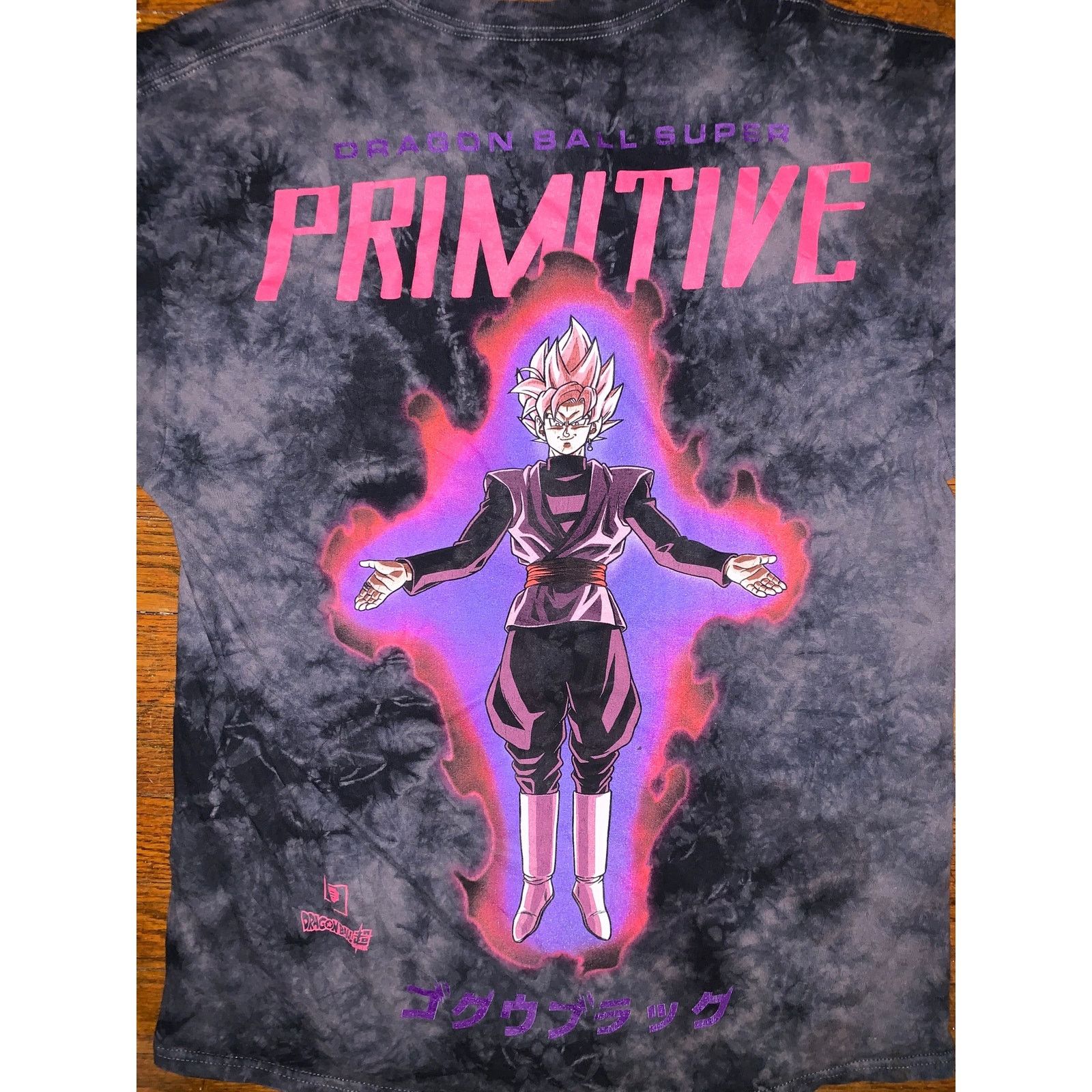 Primitive Primitive Dragon Ball Super Goku Black Rose T Shirt Medium Size US M / EU 48-50 / 2 - 1 Thumbnail