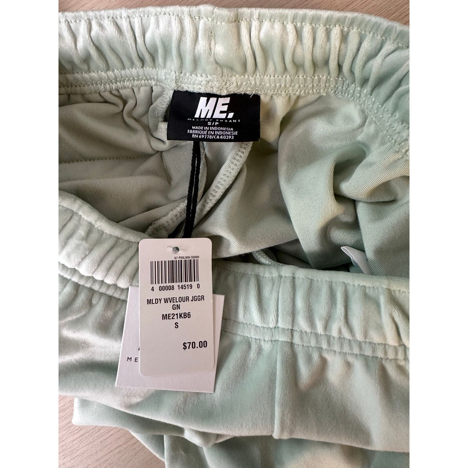 Foot Locker Melody Ehsani Mint Velour Sweatpant - Size S Size 26" / US 2 / IT 38 - 5 Thumbnail