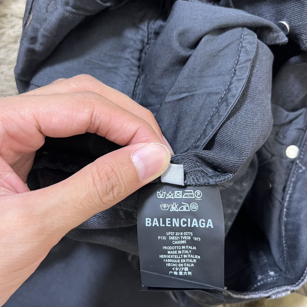 Balenciaga Balenciaga Distressed Stretchable Skinny Jeans Size US 29 - 14 Thumbnail