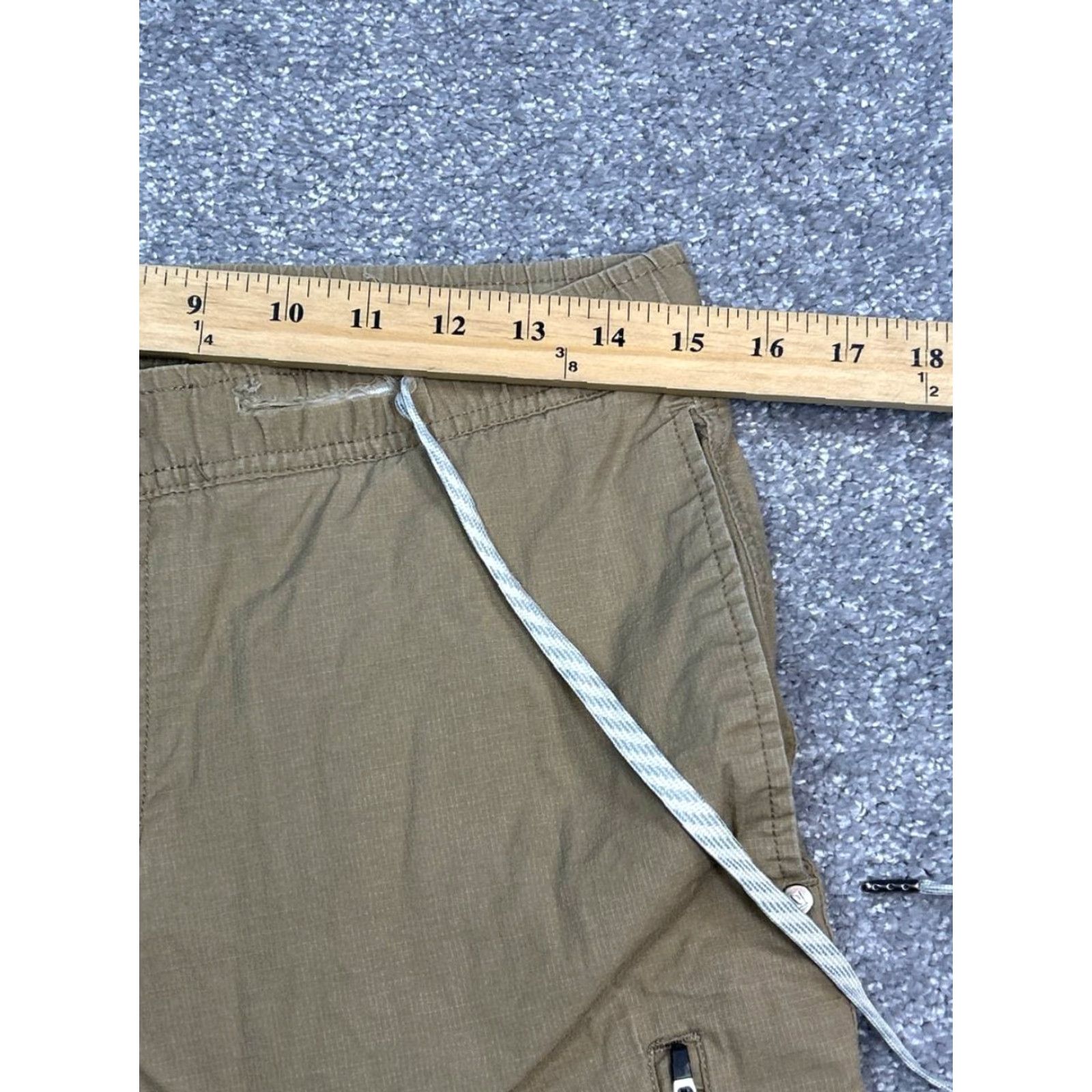 Vuori Vuori Ripstop Climber Pants Mens 30 Brown Cotton Low Rise Drawstring Tapered Leg Size US 31 - 3 Thumbnail
