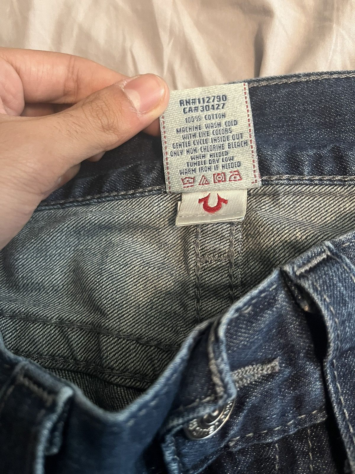 True Religion True Religion Section Bobby Boot Cut Jeans/ Blue Size US 31 - 7 Thumbnail