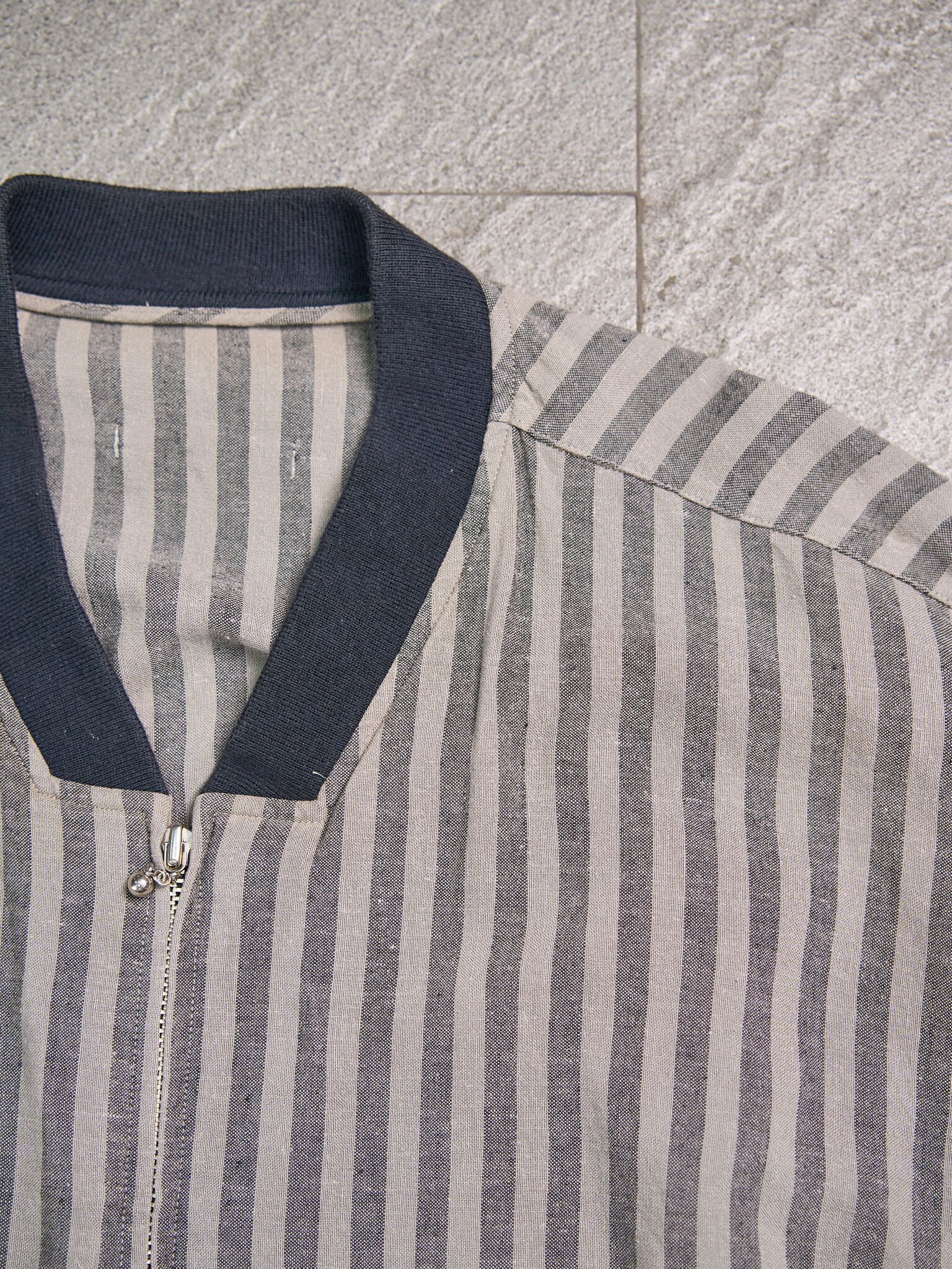 Jean Paul Gaultier Vintage Jean Paul Gaultier Nouvelle Cuisine Stripe Bomber Size US M / EU 48-50 / 2 - 7 Thumbnail