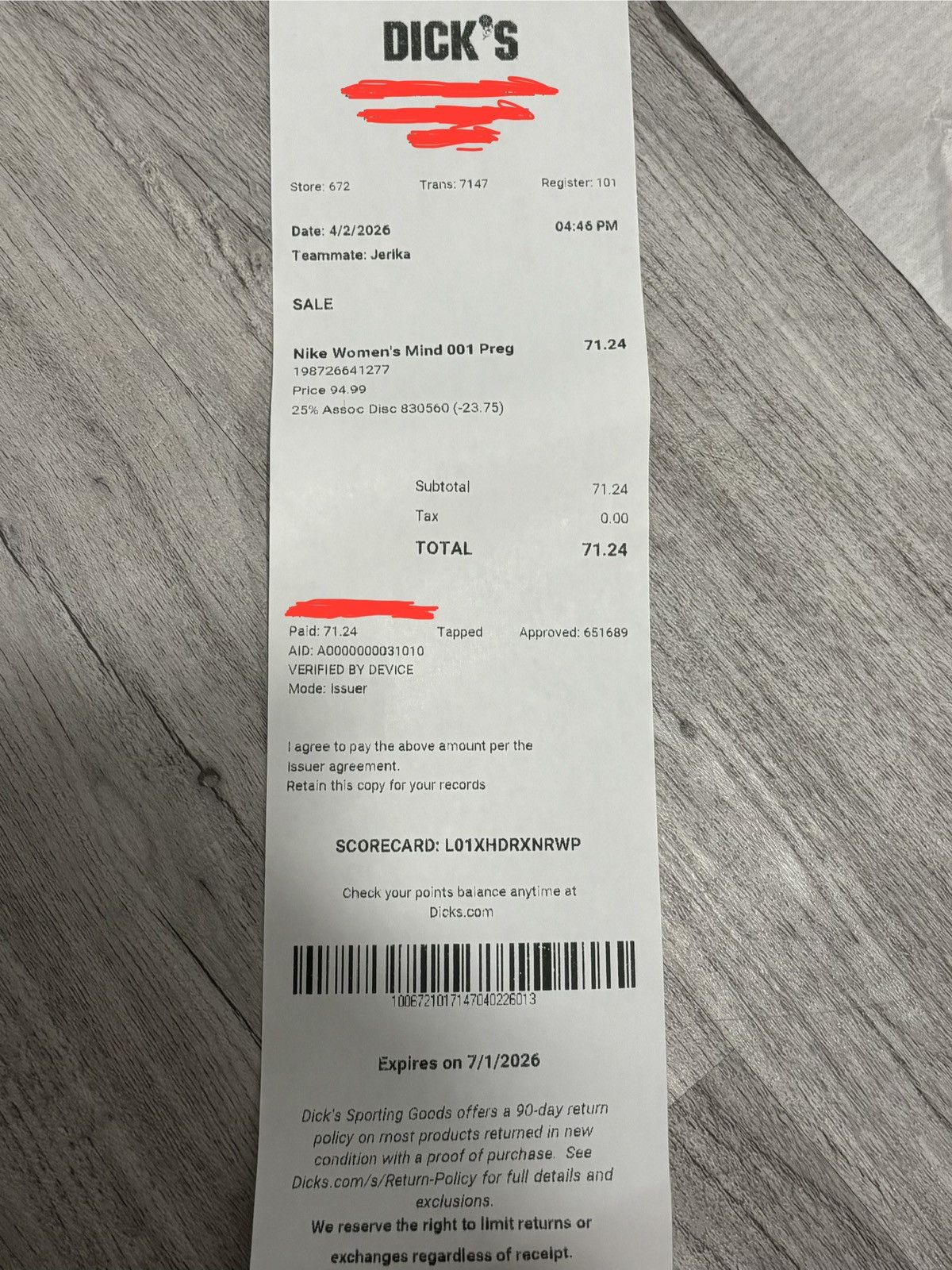 Nike Nike Mind 001 Size US 7 / IT 37 - 3 Thumbnail