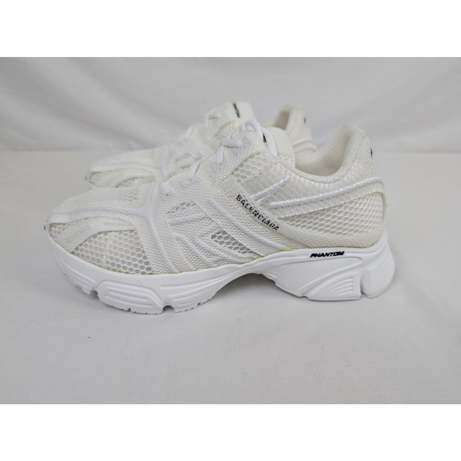 Balenciaga o1rshd1 Phantom Sneakers in White Size US 7 / EU 40 - 7 Thumbnail