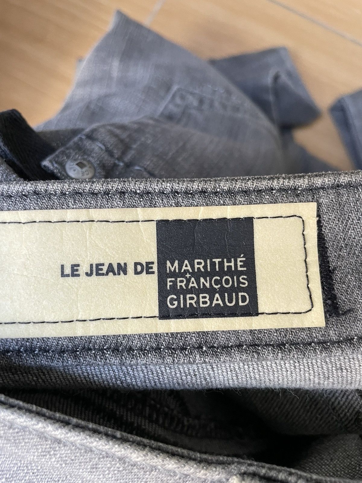 Marithe + Francois Girbaud Le De Jeans Marithe Francois Girbaud Zipper Jeans Size US 33 - 16 Thumbnail