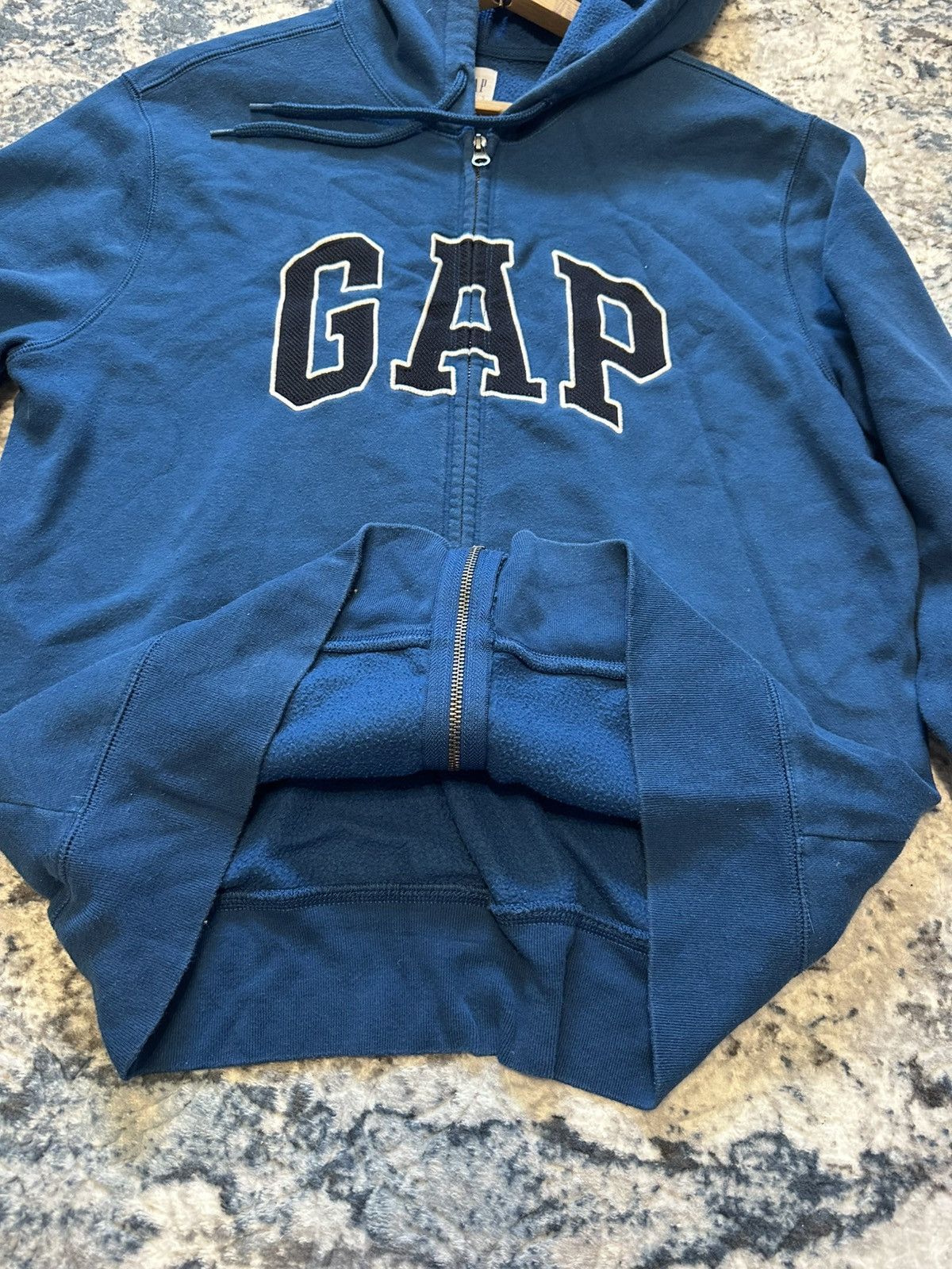 Gap HOODIE GAP Y2K VINTAGE STREETWEAR BIG LOGO,SIZEL Size US L / EU 52-54 / 3 - 11 Thumbnail