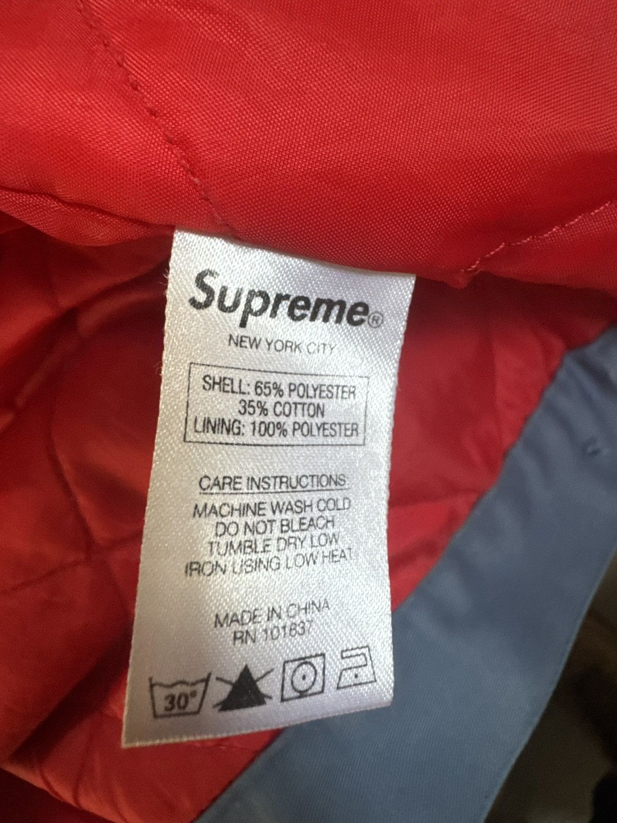 Playboy × Supreme Supreme Playboy Work Jacket Blue Size Medium Size US M / EU 48-50 / 2 - 7 Thumbnail