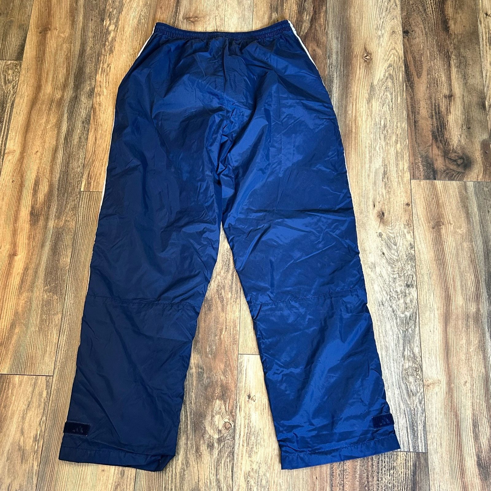 Adidas × Vintage Vintage Y2K Adidas Windbreaker Pants Baggy Nylon Mesh Large Size US 30 / EU 46 - 2 Thumbnail