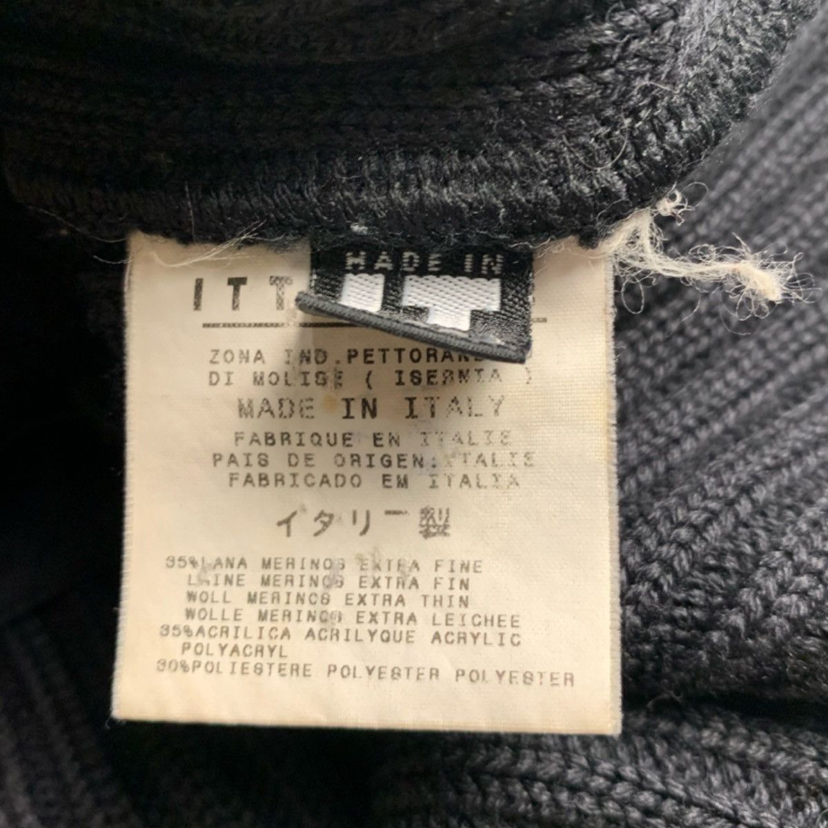 Designer × Versace Versace Quarter Multi Zip 3d knit Sweater 2000s Italy Size US XL / EU 56 / 4 - 8 Thumbnail