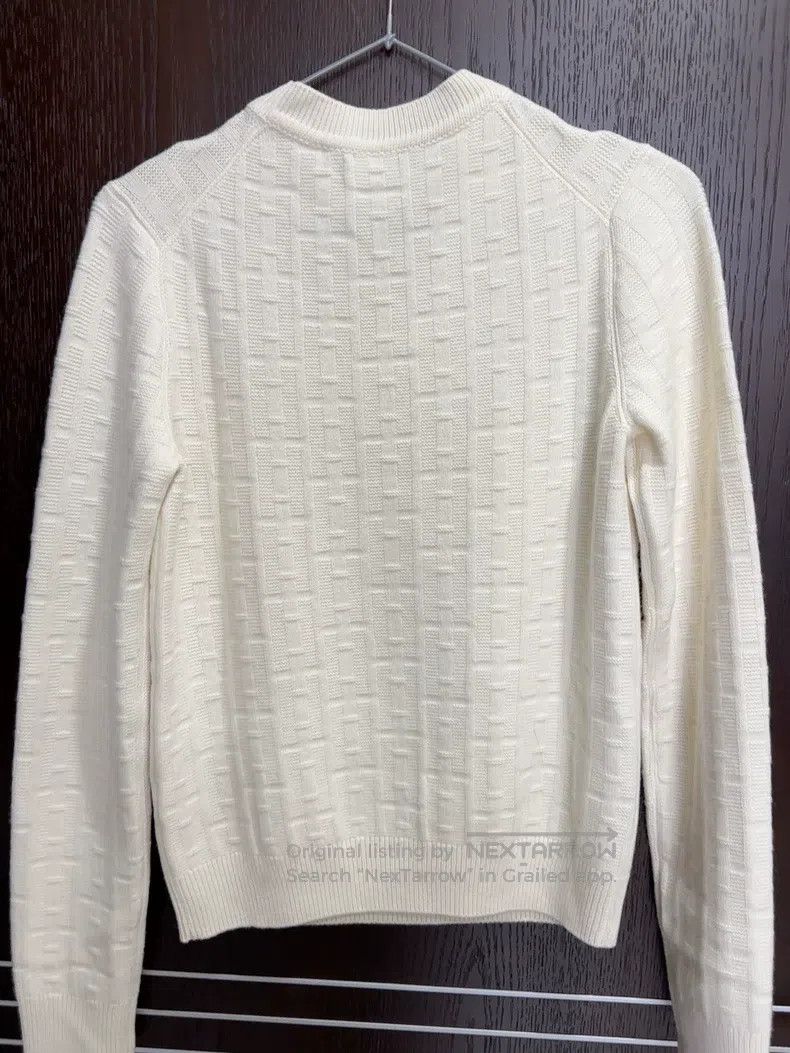Hermes Hermes White sweater Size XS / US 0-2 / IT 36-38 - 8 Thumbnail