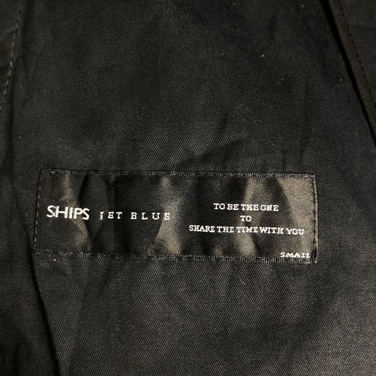 SHIPS 🔥RICH BLACK VINTAGE CHORE JACKET SHIPS JPN ISSEY MIYAKE Size US S / EU 44-46 / 1 - 19 Thumbnail