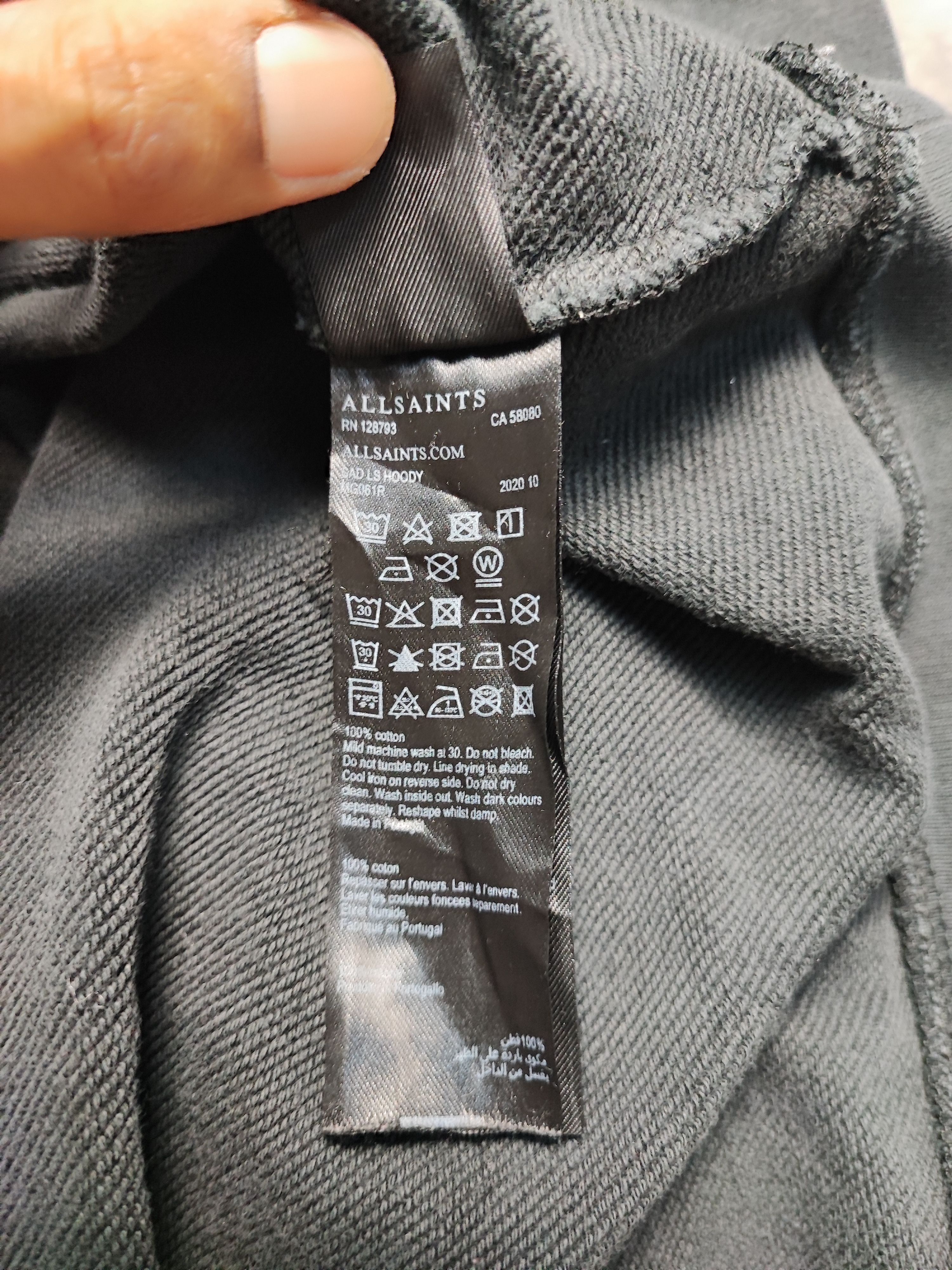Affliction AllSaints Underground Hoodie Sad Size US L / EU 52-54 / 3 - 18 Thumbnail