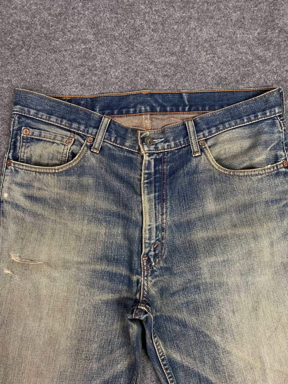 Levi's vintage levis 502 rusty distressed denim nice design Size US 36 / EU 52 - 10 Thumbnail