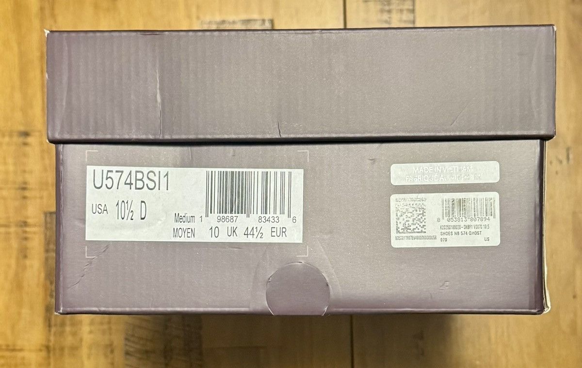 New Balance × Stone Island NWT New Balance 574 LegacyStone Island Ghost Dark Brown 10.5 Size US 10.5 / EU 43-44 - 10 Thumbnail