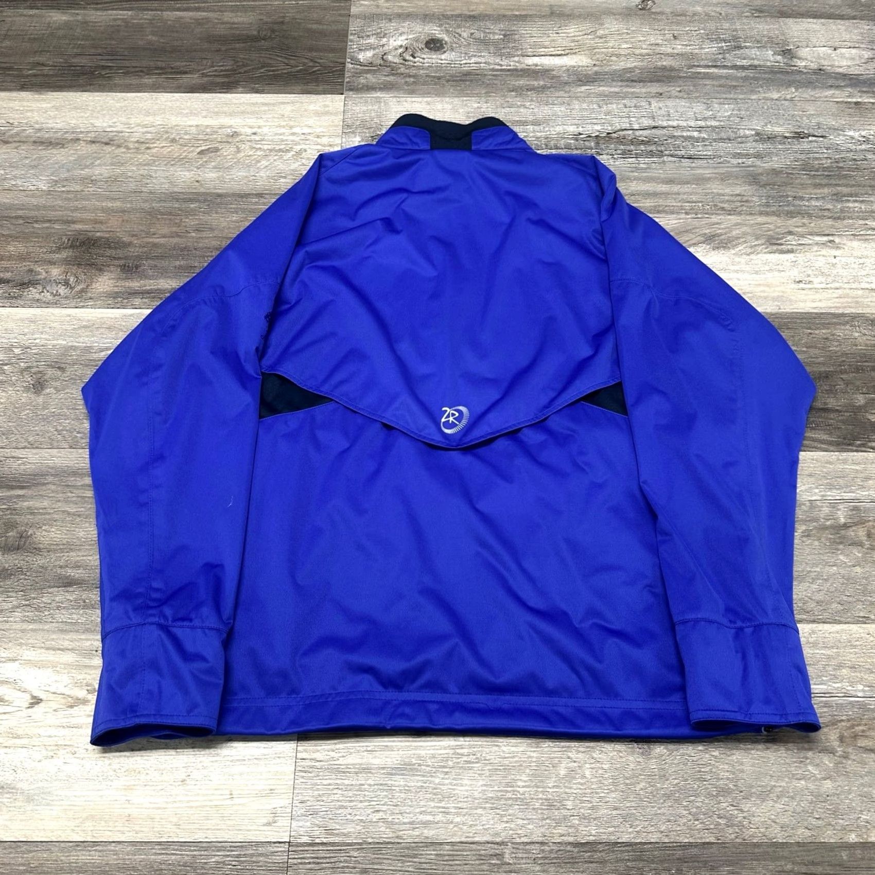 Vintage Zero Restriction Tour Series Royal Blue L Avalon Estate Performance Jacket Golf Windbreaker Men Size US L / EU 52-54 / 3 - 5 Thumbnail