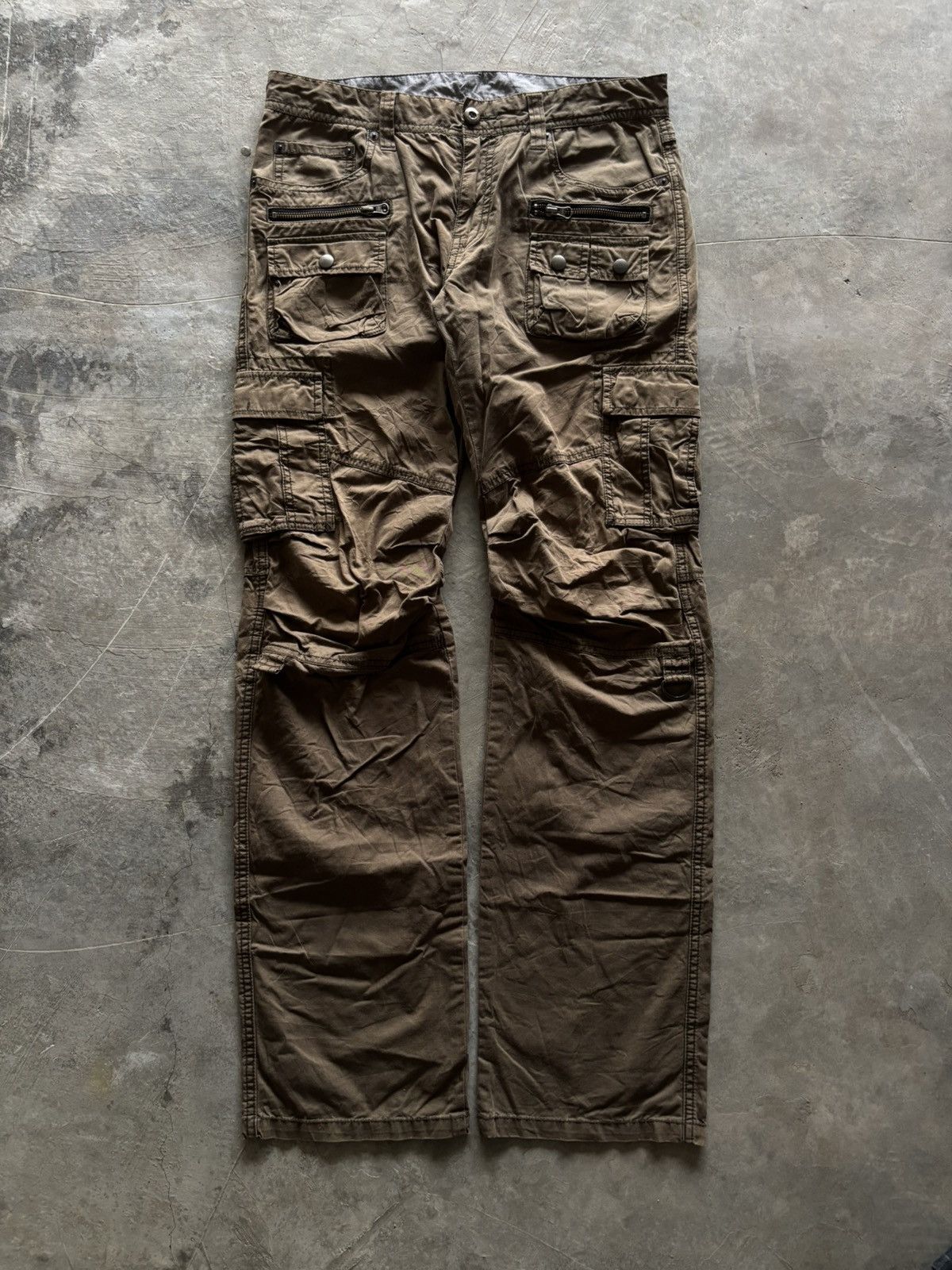 EDGE RUPERT FLARE CARGO GOA STYLE MULTIPOCKET 3D UTILITY