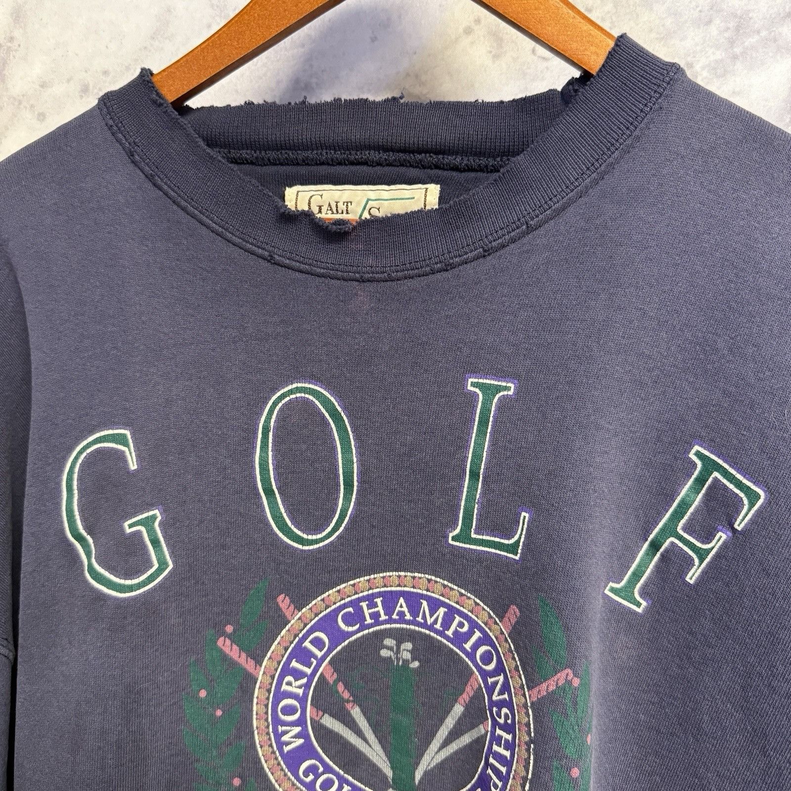 Vintage Vintage Golf Sweatshirt Mens XL Galt Sand Crew Neck USA Size US XL / EU 56 / 4 - 3 Thumbnail