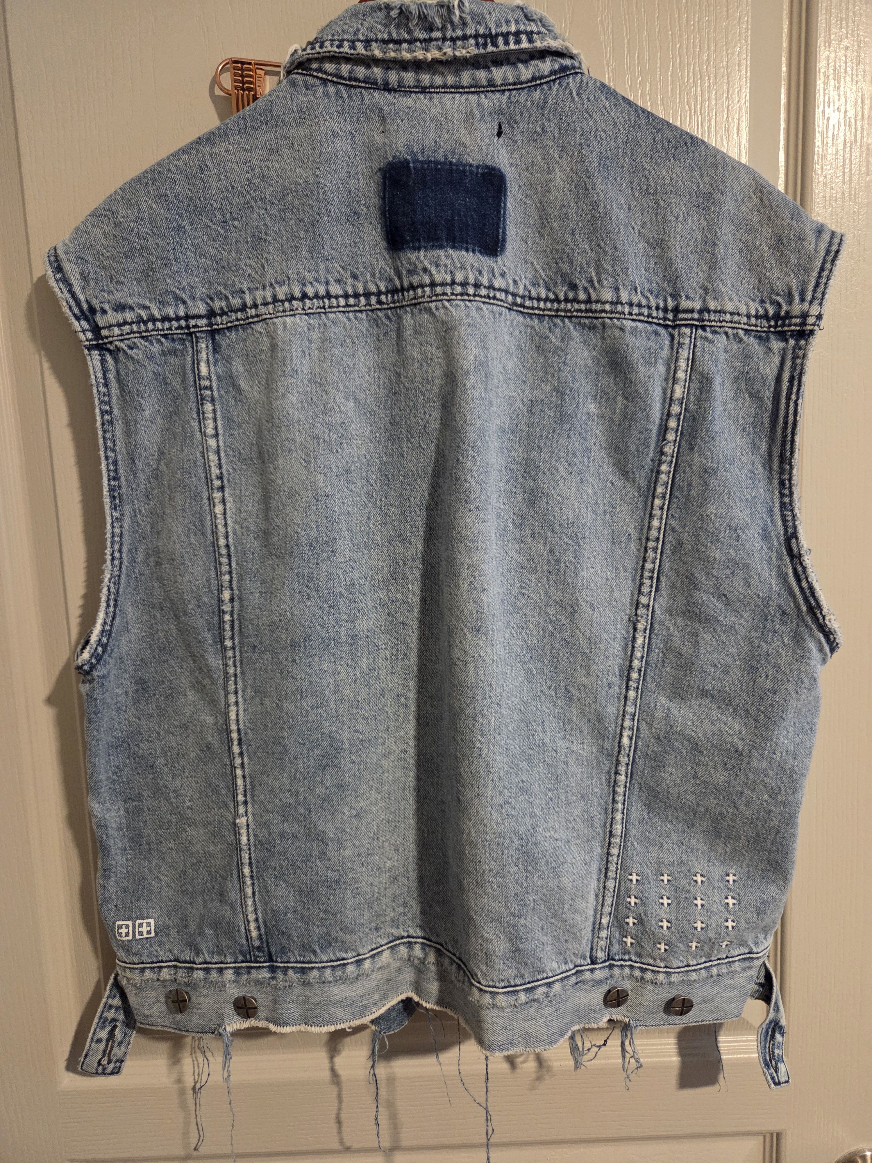 Ksubi Vices Vest Acid Trip Trash Wash Denim vest Size US S / EU 44-46 / 1 - 5 Thumbnail