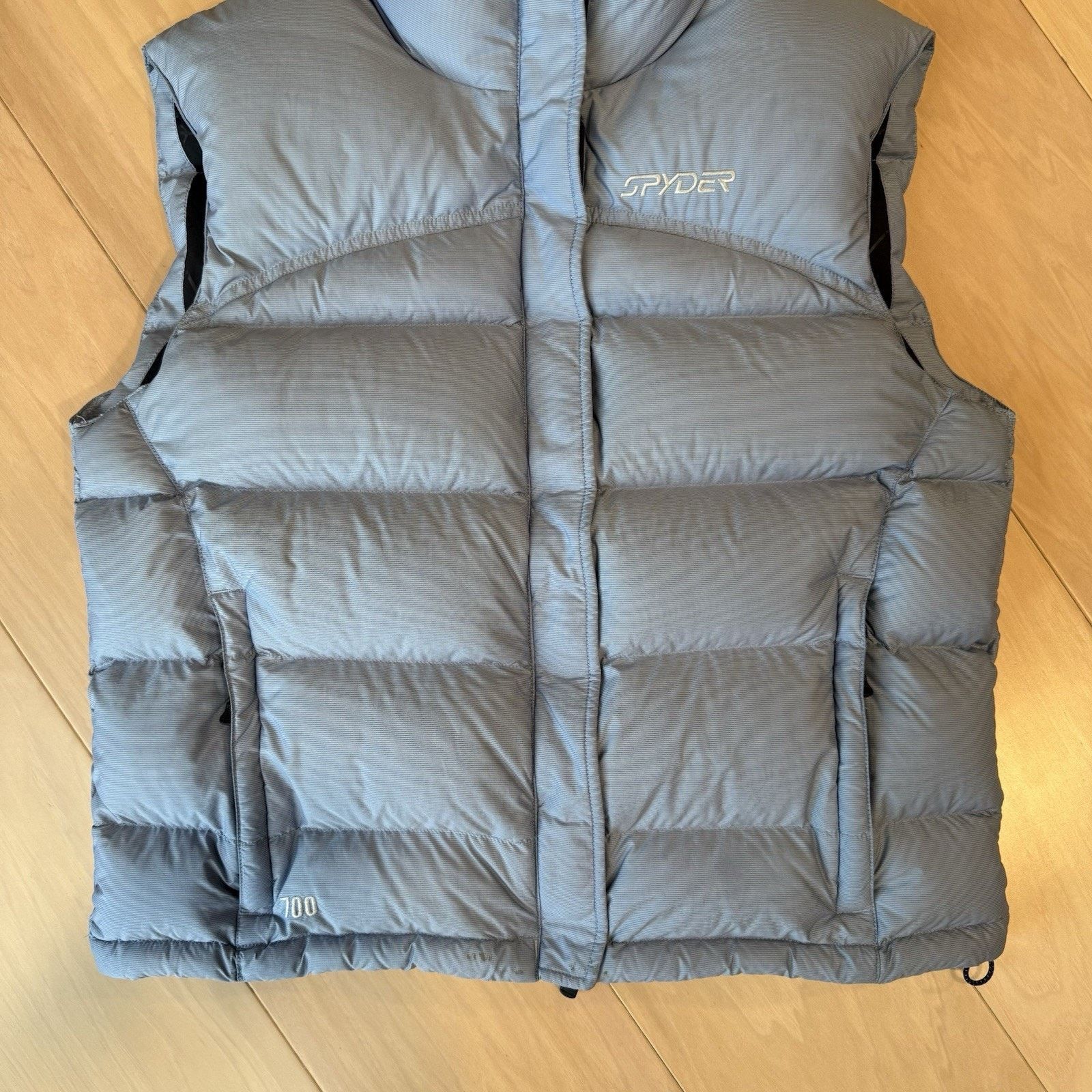 Spyder Spyder 700 Down Vest Women's L Light Blue Insulated Puffer Size L / US 10 / IT 46 - 5 Thumbnail