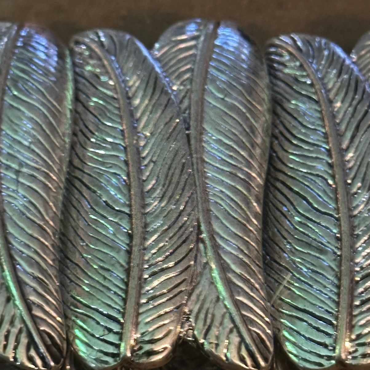 Macys Macy’s silver feathers stretch bracelet Size ONE SIZE - 3 Thumbnail