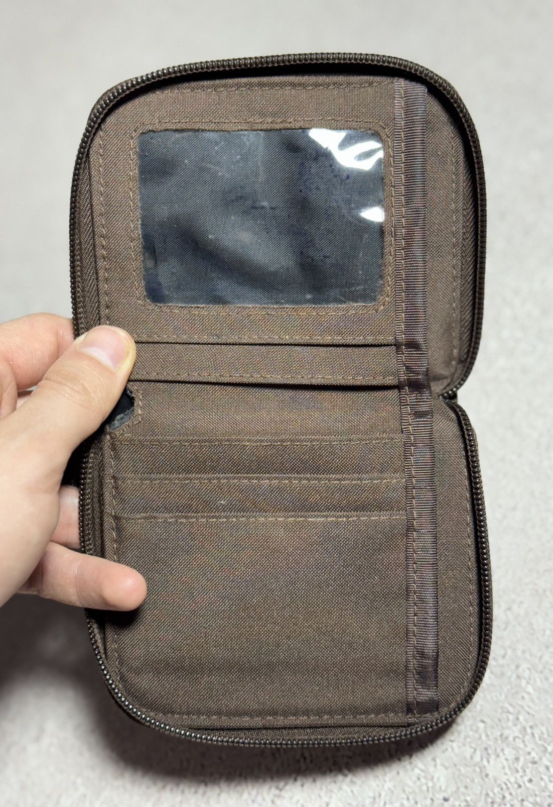 Stussy Vintage Stussy Monogram Print Zip Bifold Wallet Rare Y2K Size ONE SIZE - 9 Thumbnail