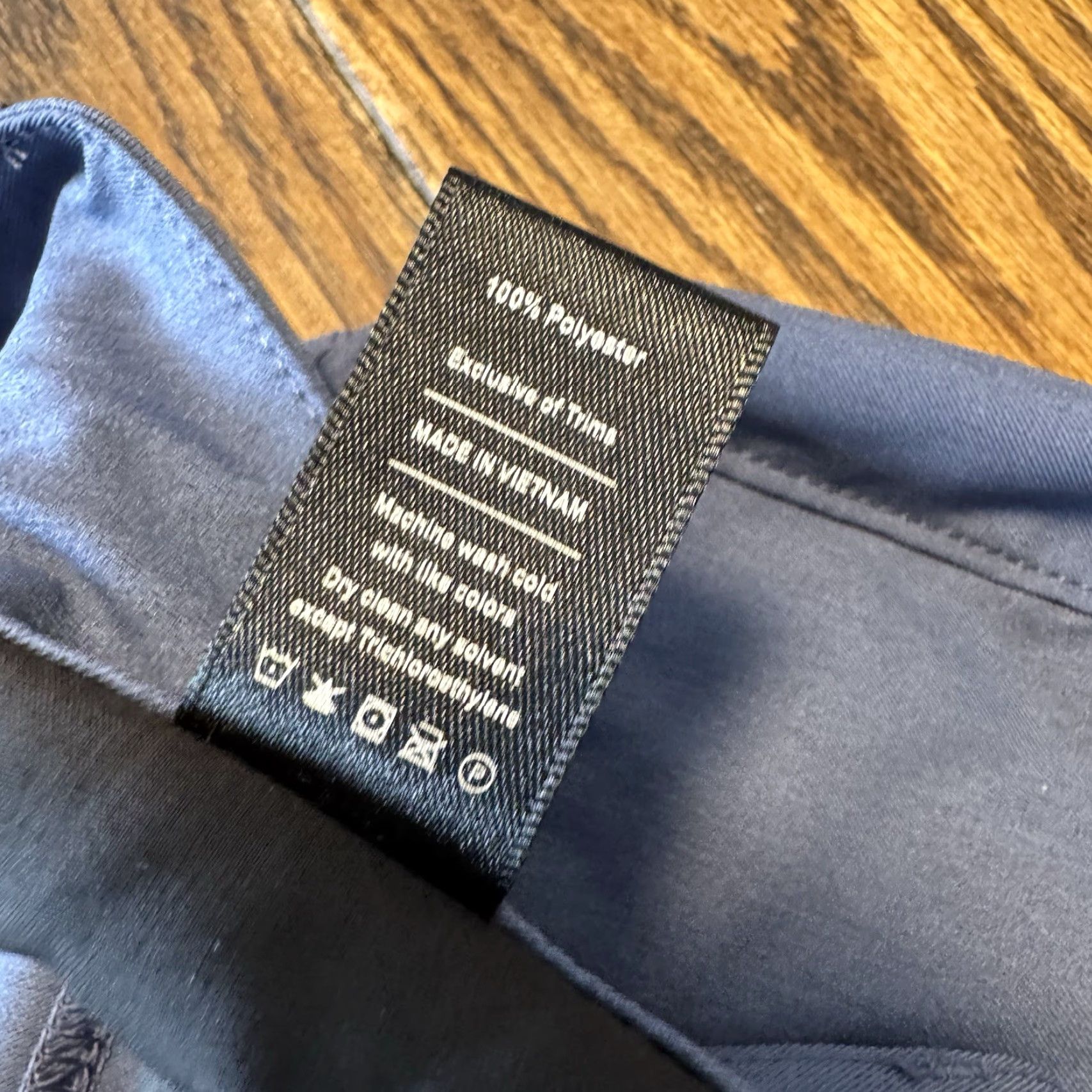 Vintage Public Rec Workday Chino Pants Mens 36x30 Slim Straight Blue Stretch Size US 36 / EU 52 - 6 Thumbnail