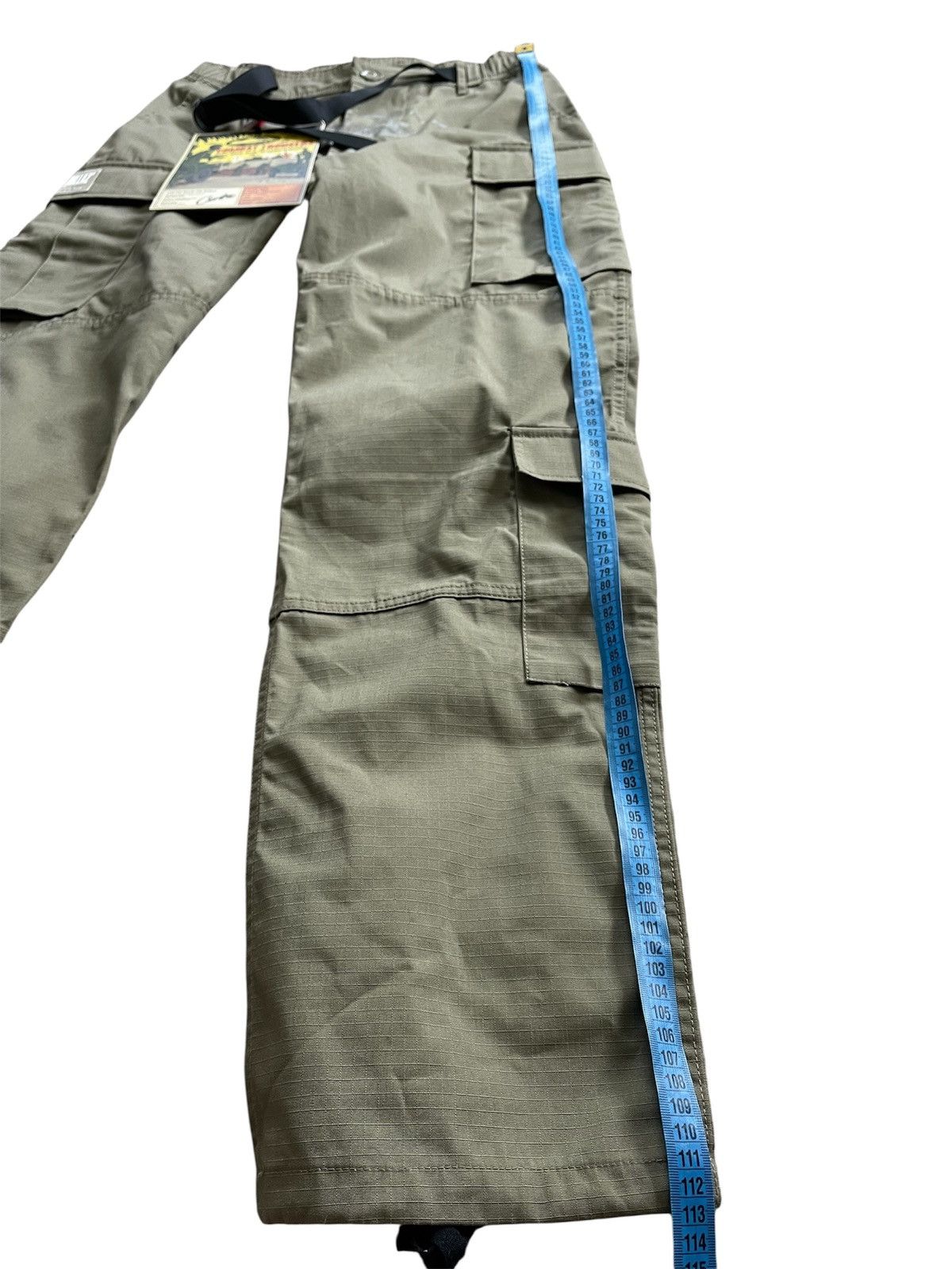 Corteiz Corteiz Guerrillaz Cargo Pants Tonal Khaki Combat Trousers Size US 32 / EU 48 - 15 Thumbnail