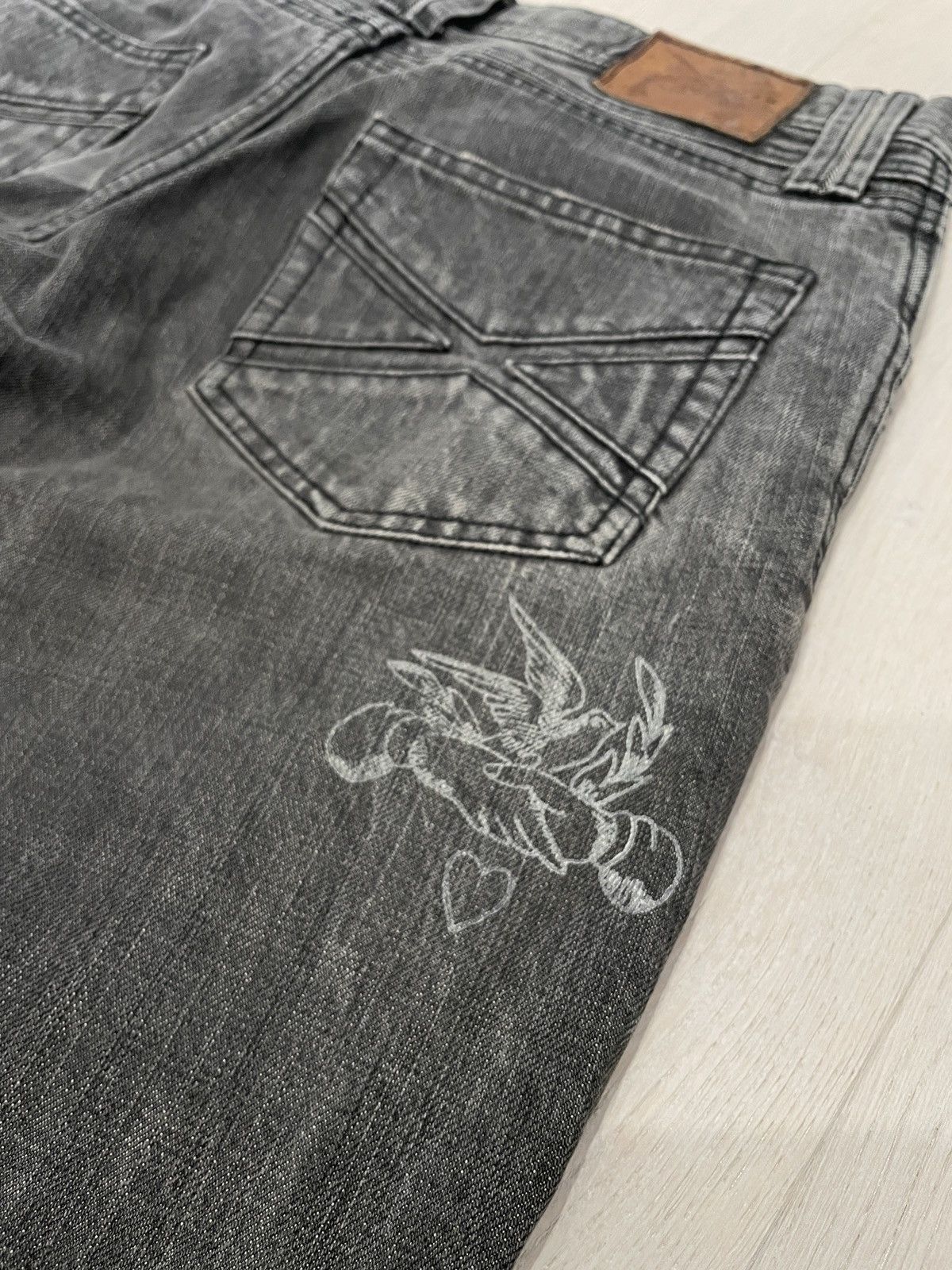 roarguns Roarguns Japan 2000s Black Denim Jeans Black 31 Archive Size US 32 / EU 48 - 11 Thumbnail