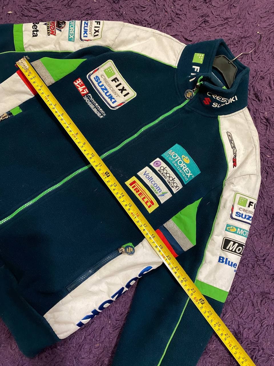 Vintage Y2K Sweatshirt SUZUKi Superbike team vintage motorex Size US XS / EU 42 / 0 - 12 Thumbnail