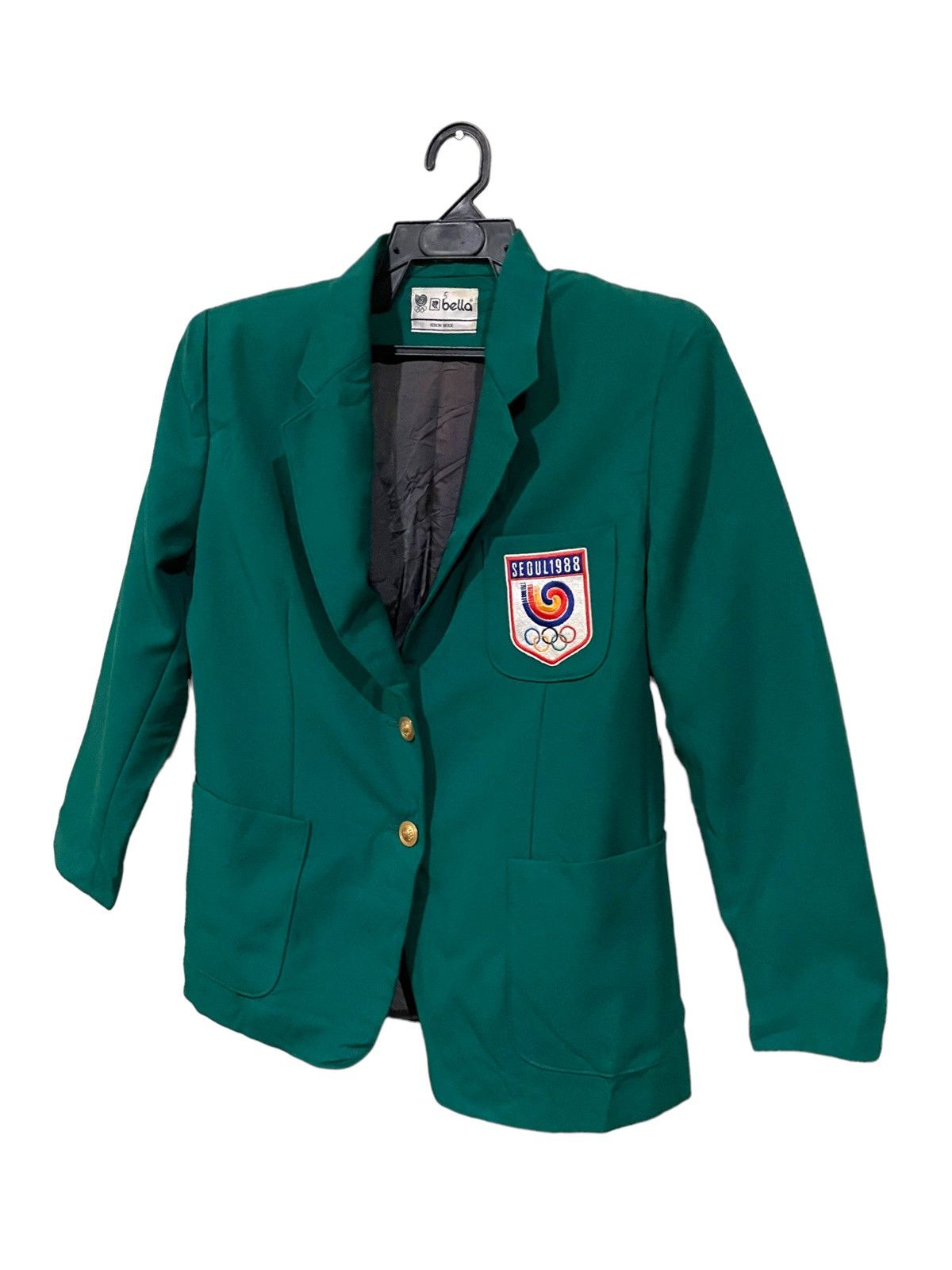 Sports Specialties Seoul 1988 Olympic Official Rare True Vintage Blazer Jacket Size 38S - 2 Thumbnail