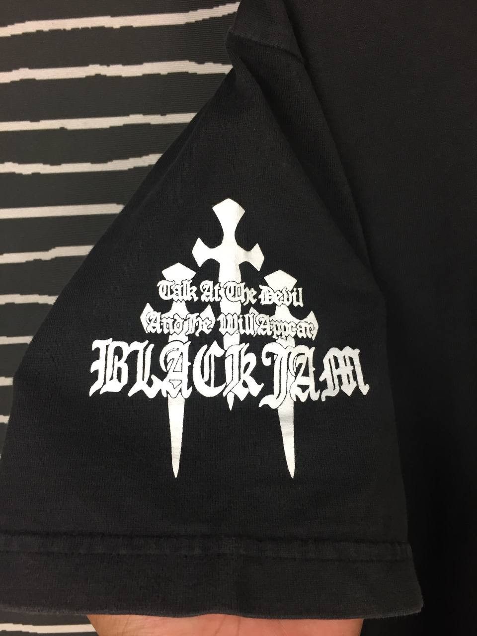 Japanese Brand Angel Devil Japanese Brand Black Jam Devil Session Tee Size US L / EU 52-54 / 3 - 8 Thumbnail